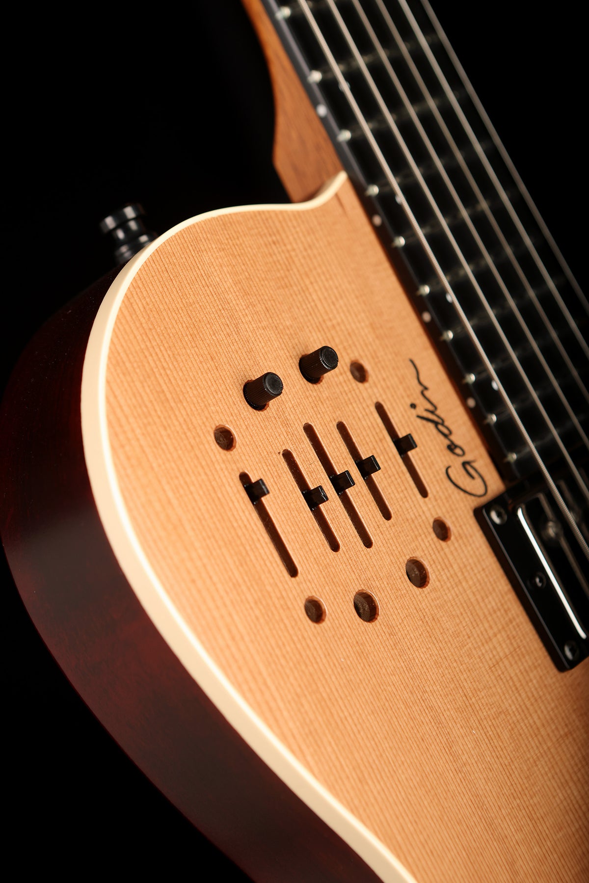 Godin A6 Ultra Natural SG Hybrid Acoustic Electric Guitar - Acoustic Centre Music Store, Melbourne Australia