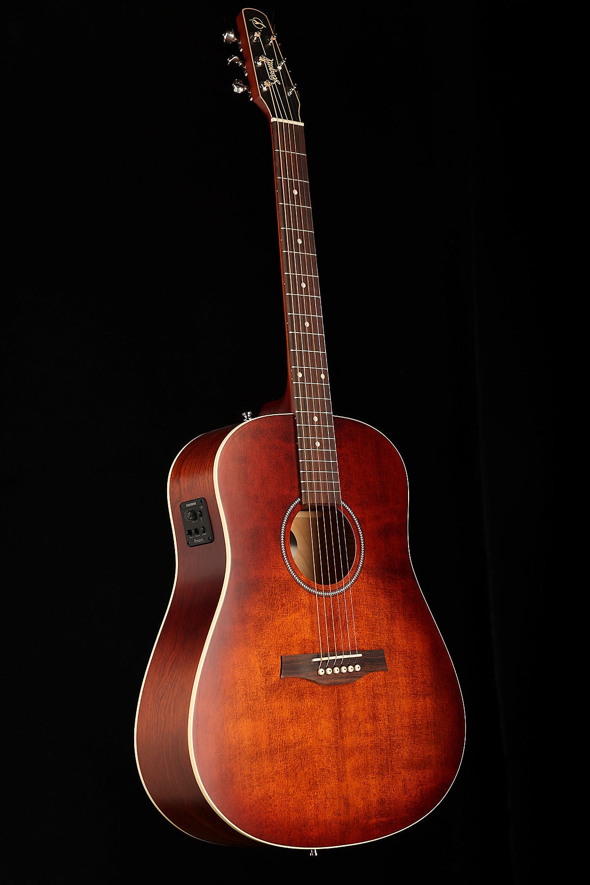 Seagull S6 Original Burnt Umber Presys II Acoustic Electric Guitar