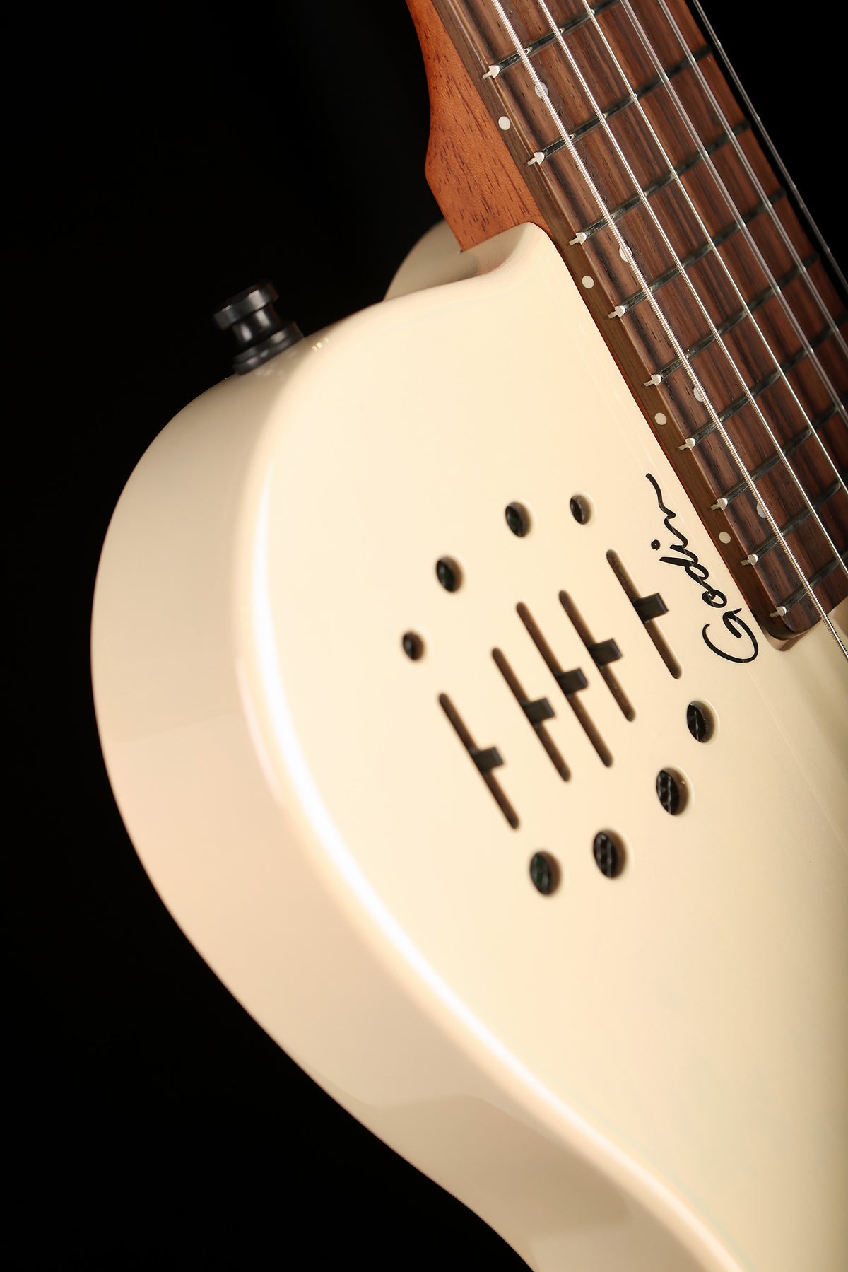 Godin Multiac Mundial &#39;Ozark Cream&#39; Classical Electric Guitar - Acoustic Centre Music Store, Melbourne Australia