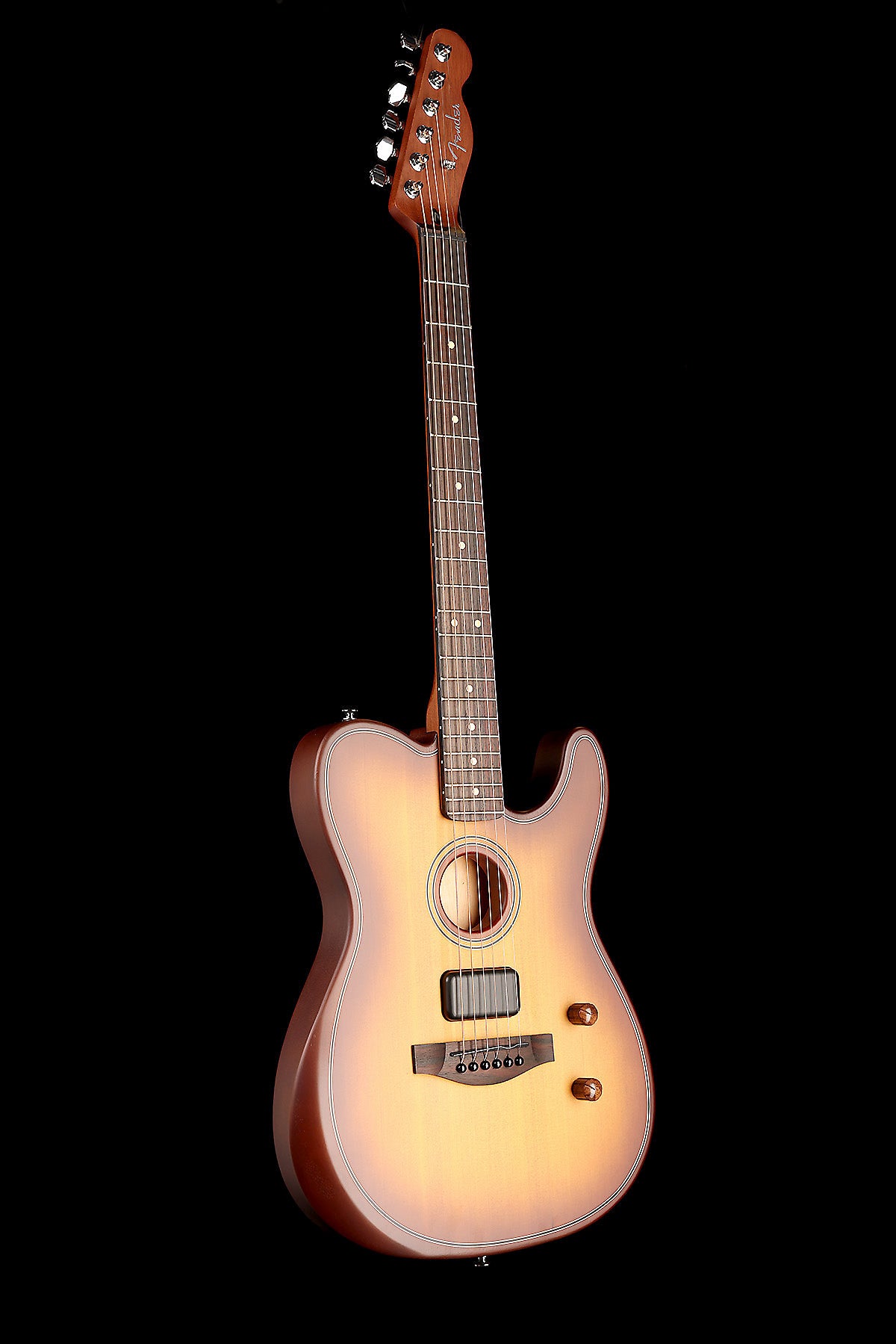 Fender Acoustasonic Standard Telecaster ‘Honey Burst’ Acoustic Electric Guitar
