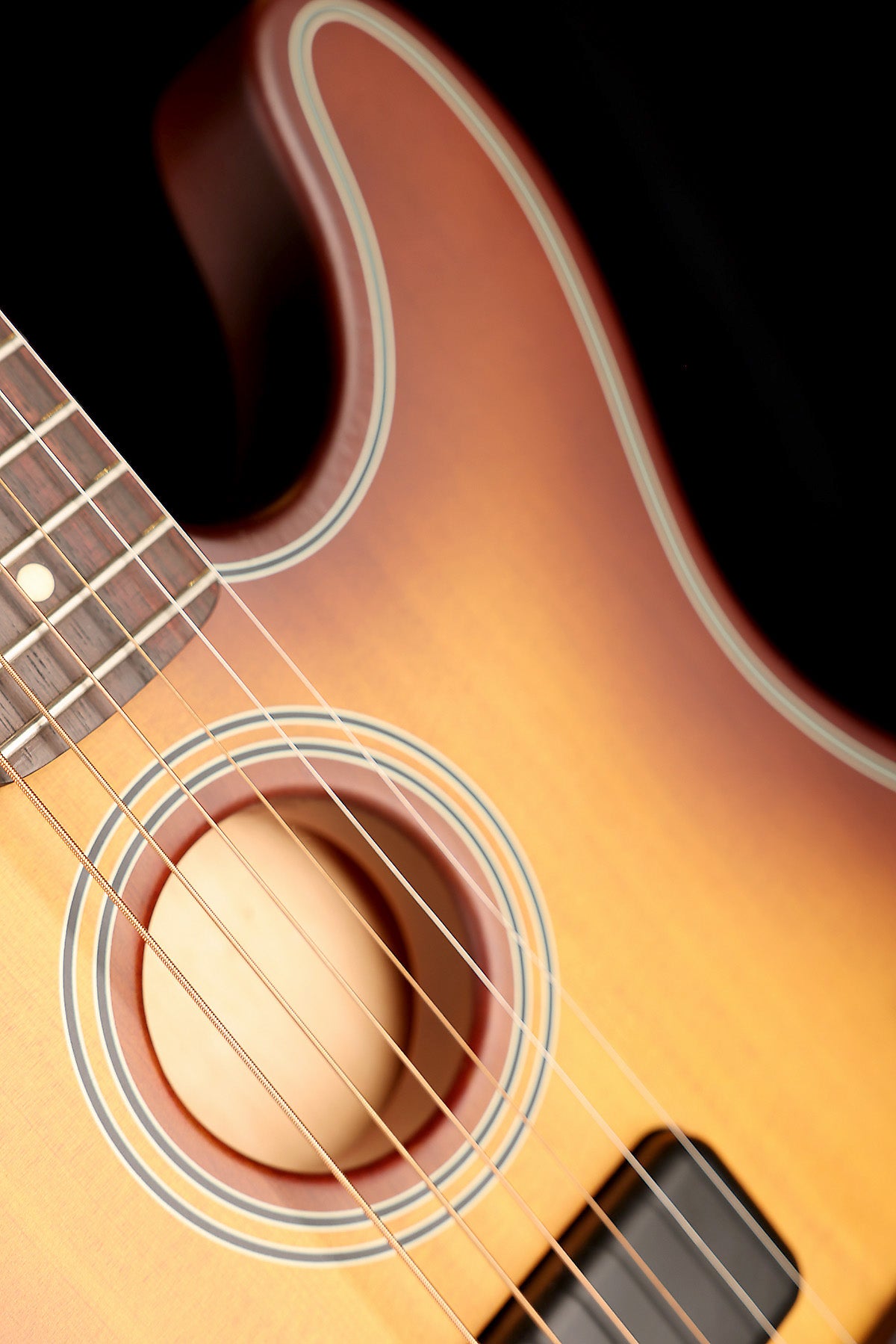 Fender Acoustasonic Standard Telecaster ‘Honey Burst’ Acoustic Electric Guitar