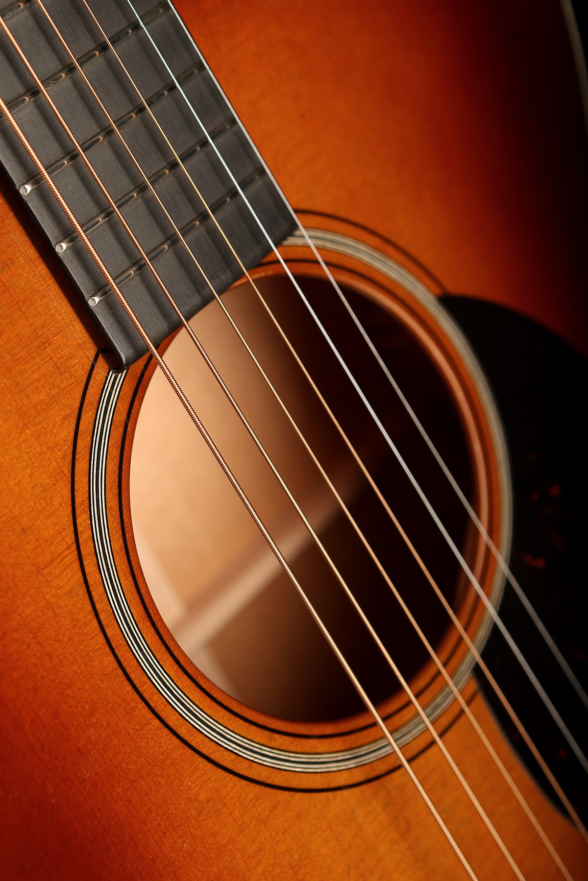 Martin Custom Shop OM ‘Premium Sitka / Mahogany Ambertone’ Acoustic Guitar - Acoustic Centre Music Store, Melbourne Australia