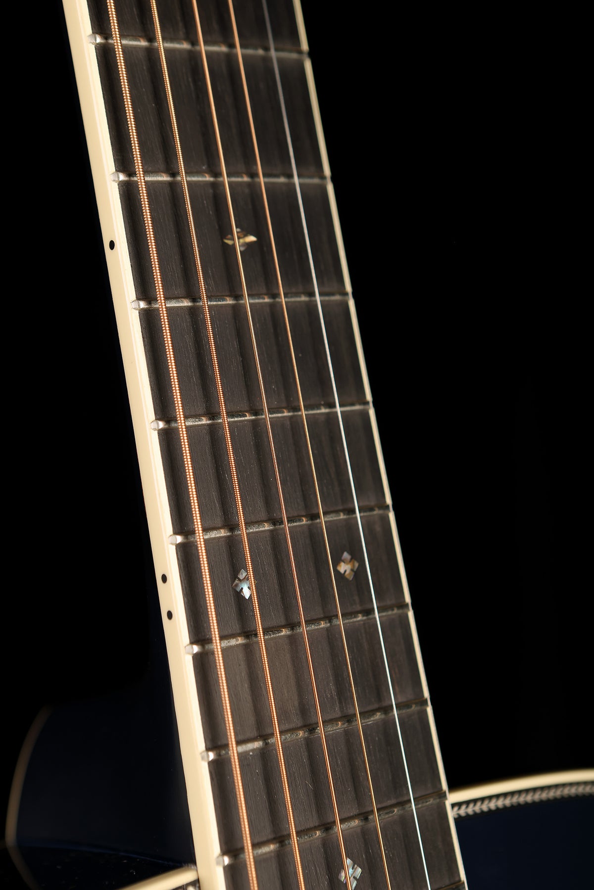 Martin Custom Shop OM Deep Body ‘Sitka Spruce / East Indian Rosewood – Navy Blue’ Acoustic Guitar - Acoustic Centre Music Store, Melbourne Australia