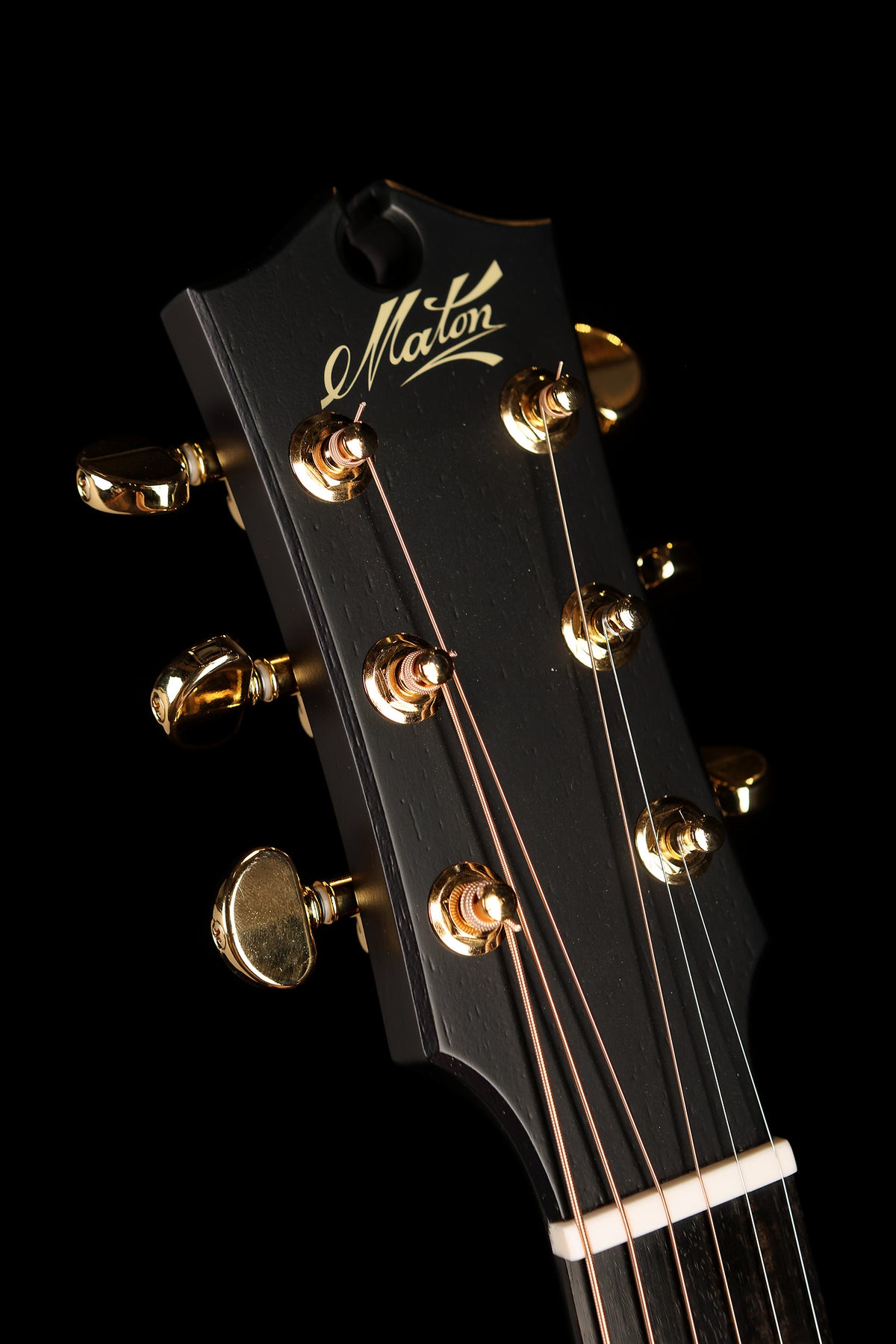 Maton EBG808C Nashville Custom &#39;Satin Black&#39; Acoustic Electric Guitar - Acoustic Centre Music Store, Melbourne Australia