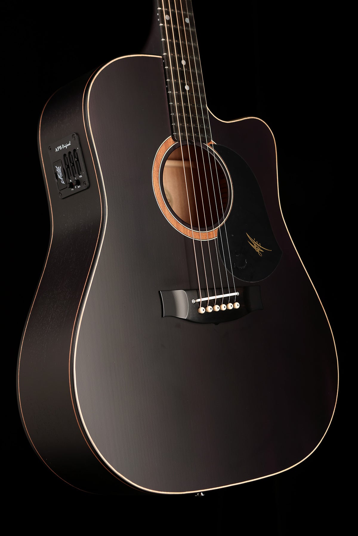 Maton SRS60C Custom &#39;Satin Black&#39; Acoustic Electric Guitar - Acoustic Centre Music Store, Melbourne Australia