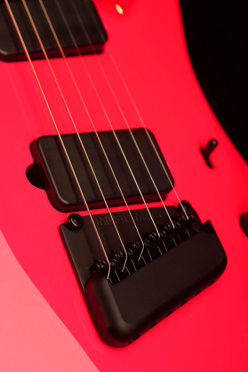 Ernie Ball Musicman Kaizen 6 String Electric Guitar Bleeding Heart