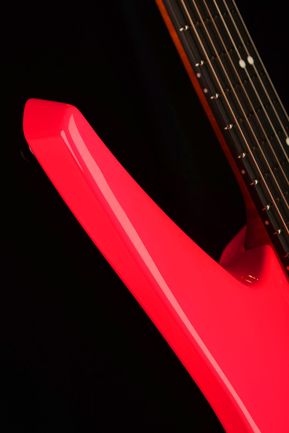 Ernie Ball Musicman Kaizen 6 String Electric Guitar Bleeding Heart