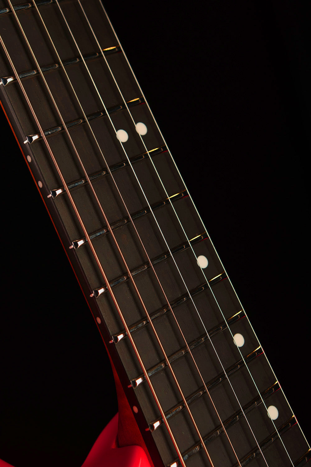 Ernie Ball Musicman Kaizen 6 String Electric Guitar Bleeding Heart