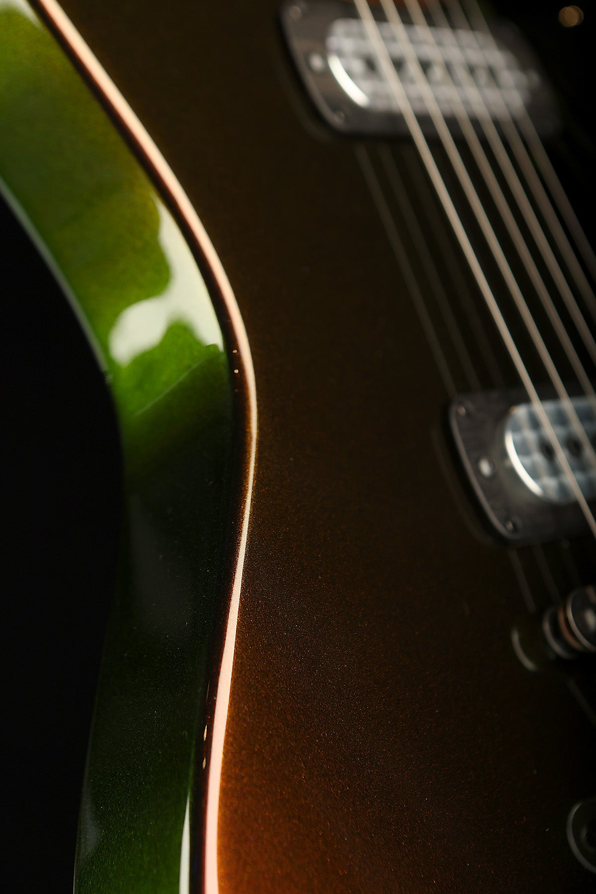 Powers Electric A-Type &#39;Chroma Watermelon&#39; with Camtail Vibrato Electric Guitar - Acoustic Centre Music Store, Melbourne Australia