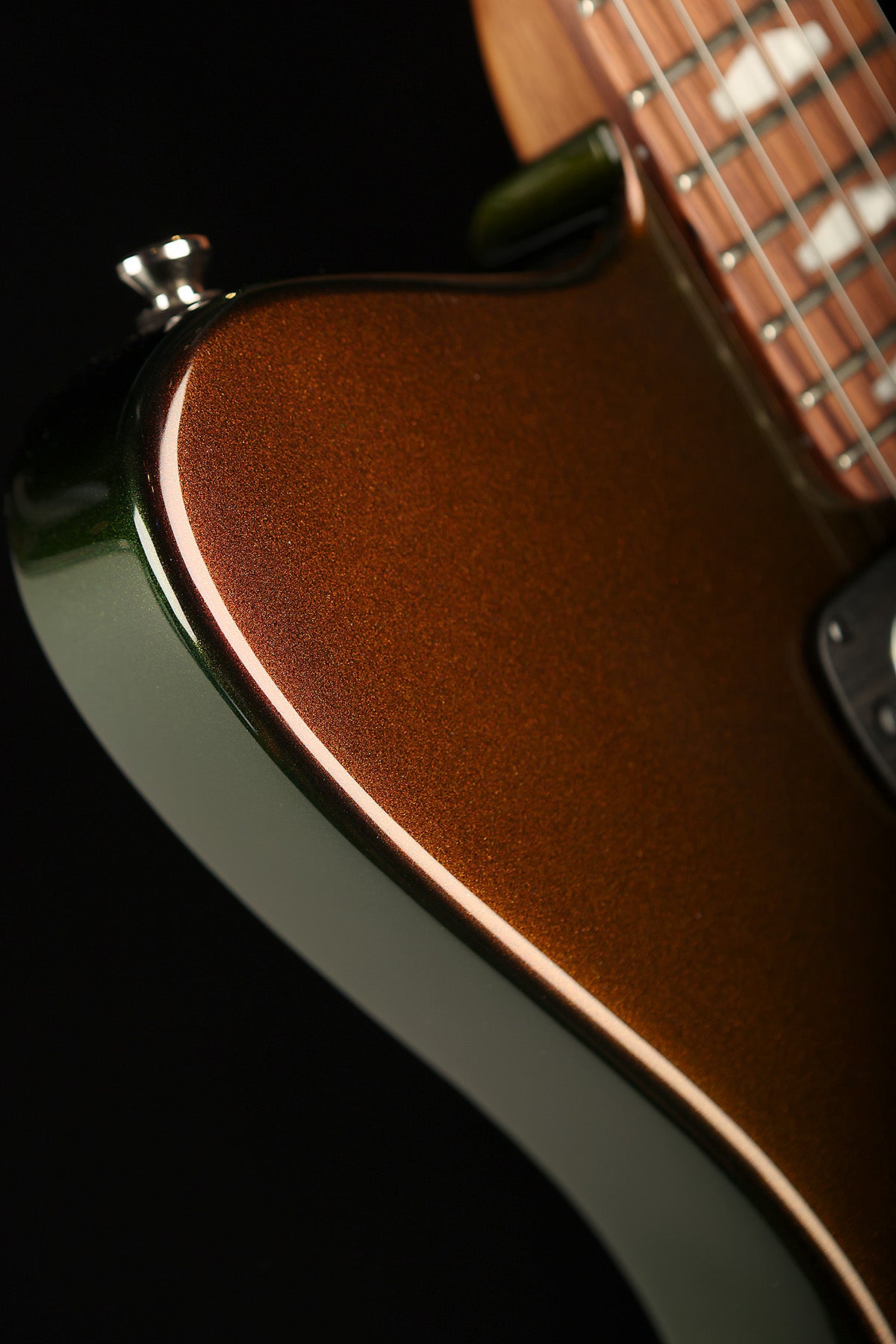 Powers Electric A-Type &#39;Chroma Watermelon&#39; with Camtail Vibrato Electric Guitar - Acoustic Centre Music Store, Melbourne Australia