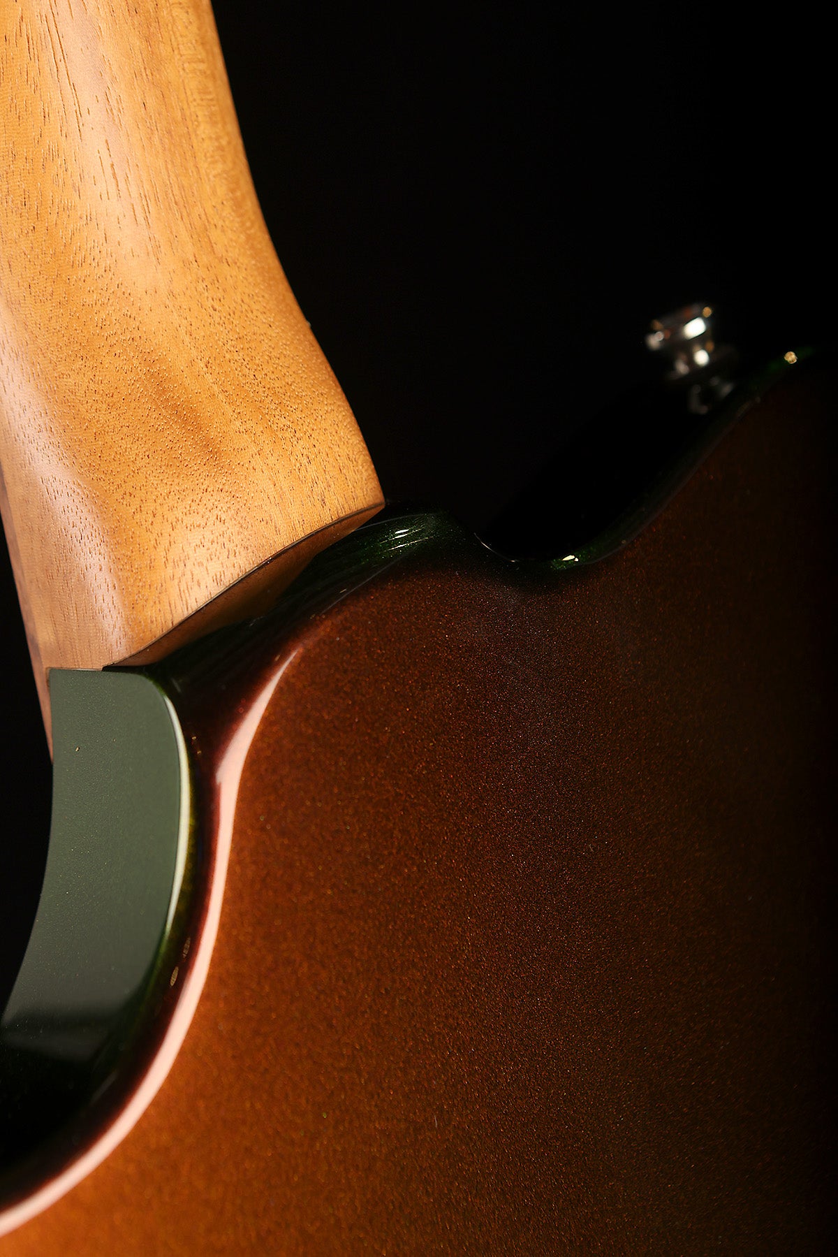 Powers Electric A-Type &#39;Chroma Watermelon&#39; with Camtail Vibrato Electric Guitar - Acoustic Centre Music Store, Melbourne Australia