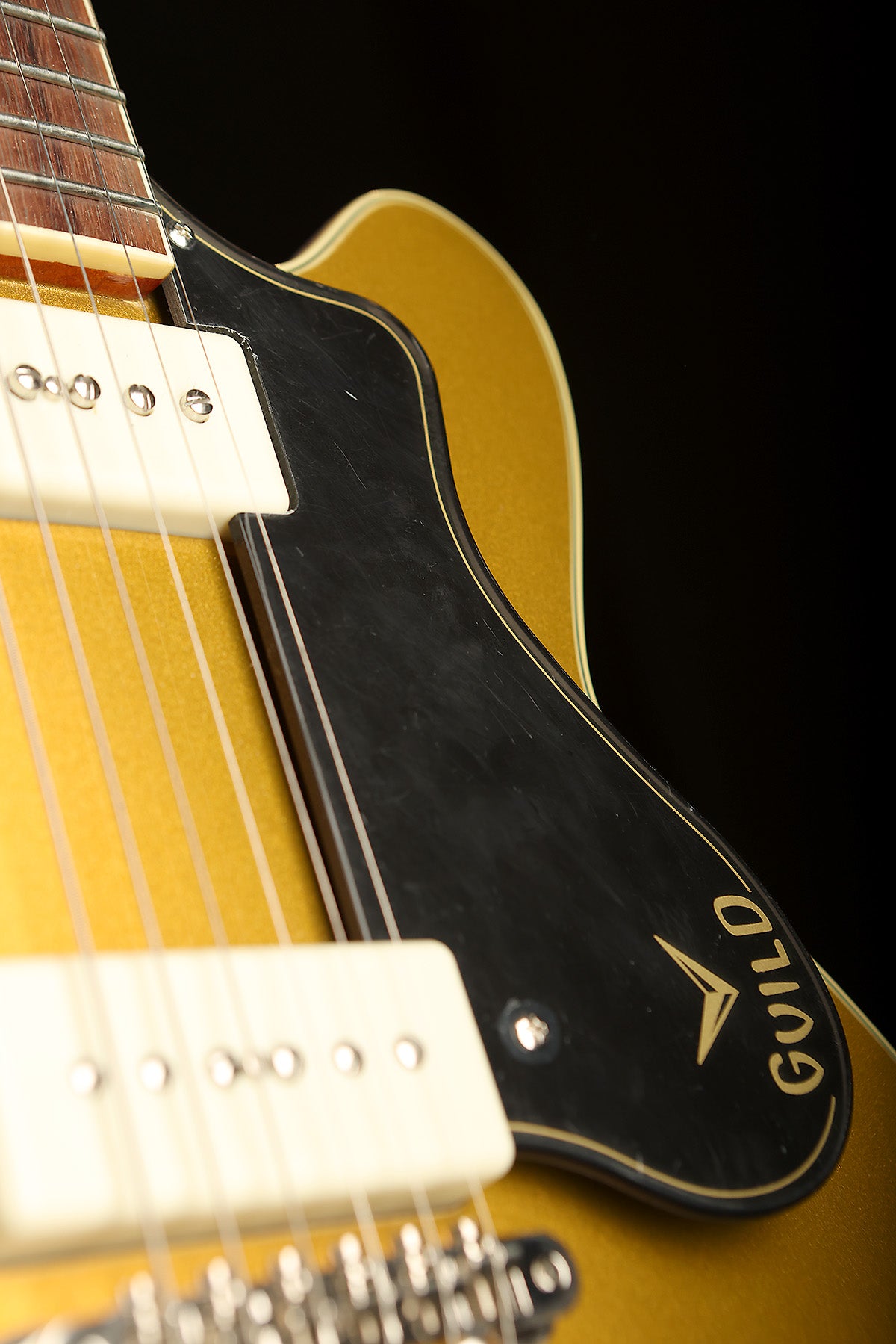 Guild M-75 Aristocrat 'Gold Top' Hollowbody Electric Guitar - Acoustic Centre Music Store, Melbourne Australia