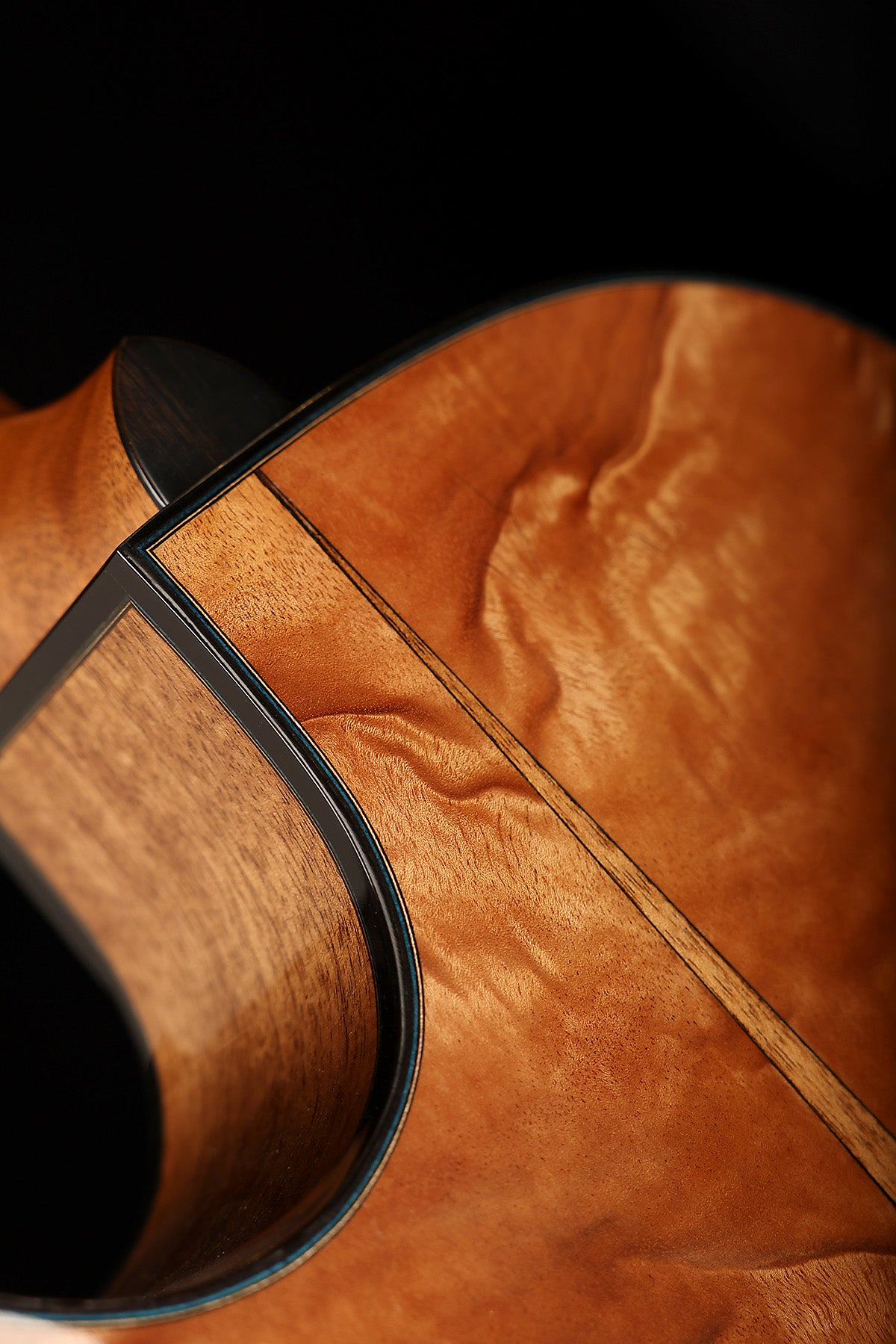David Worthy Sunbeam 'Sitka Spruce / Quilted Queensland Maple' Preowned 2008