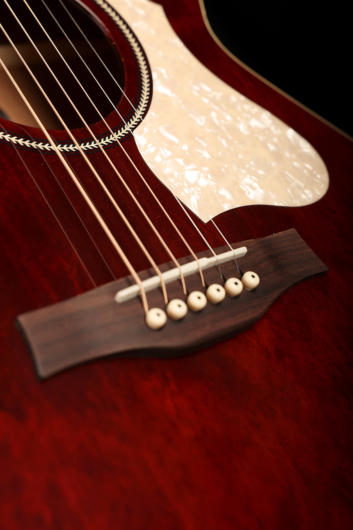 Seagull M6 LTD 'Ruby Red' Acoustic Electric Guitar