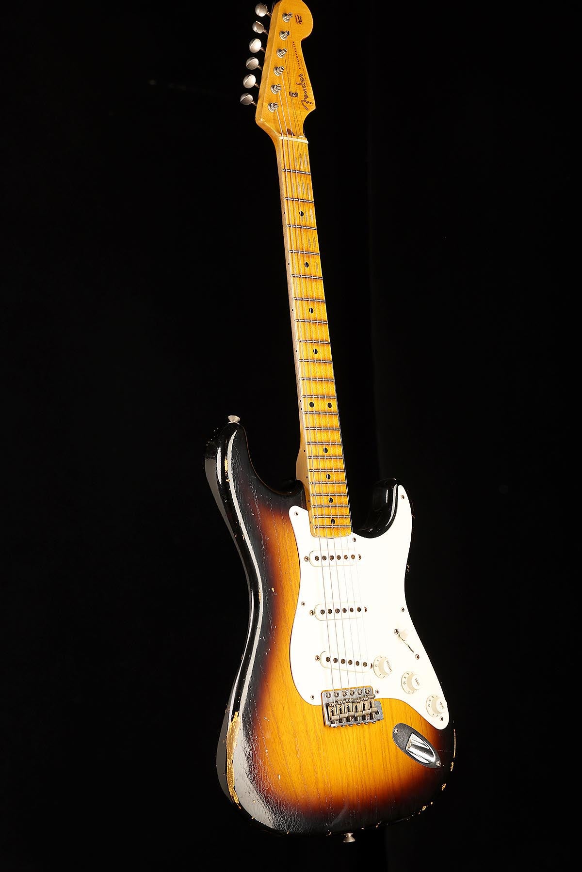 Fender Custom Shop 1955 Limited Edition Relic Stratocaster '2-Tone Sunburst' Preowned 2015