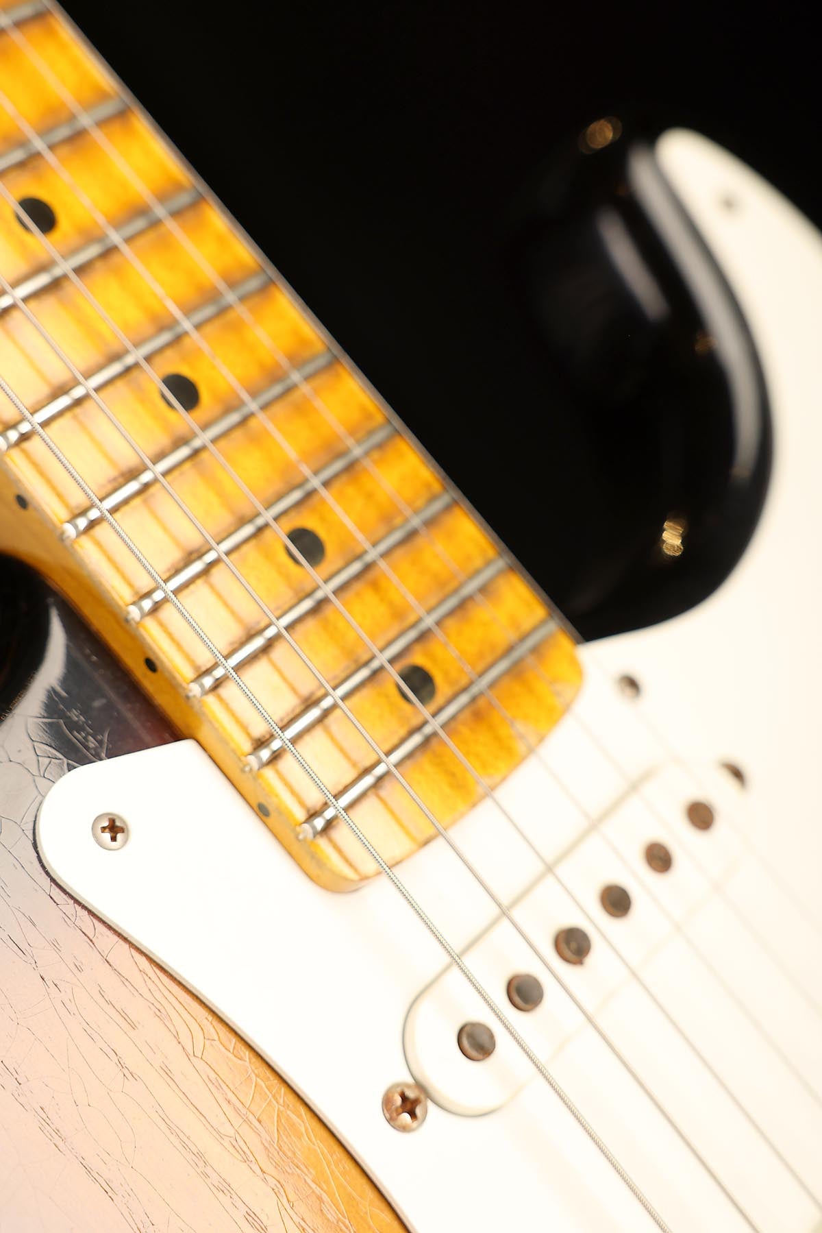 Fender Custom Shop 1955 Limited Edition Relic Stratocaster '2-Tone Sunburst' Preowned 2015