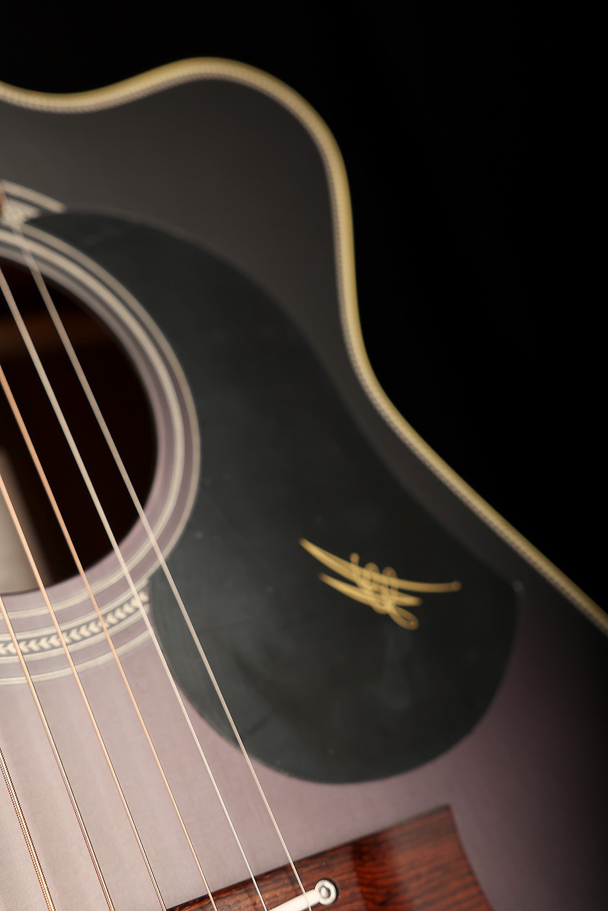 Maton EBG808C Nashville Custom 'Ghost Black' Acoustic Electric Guitar