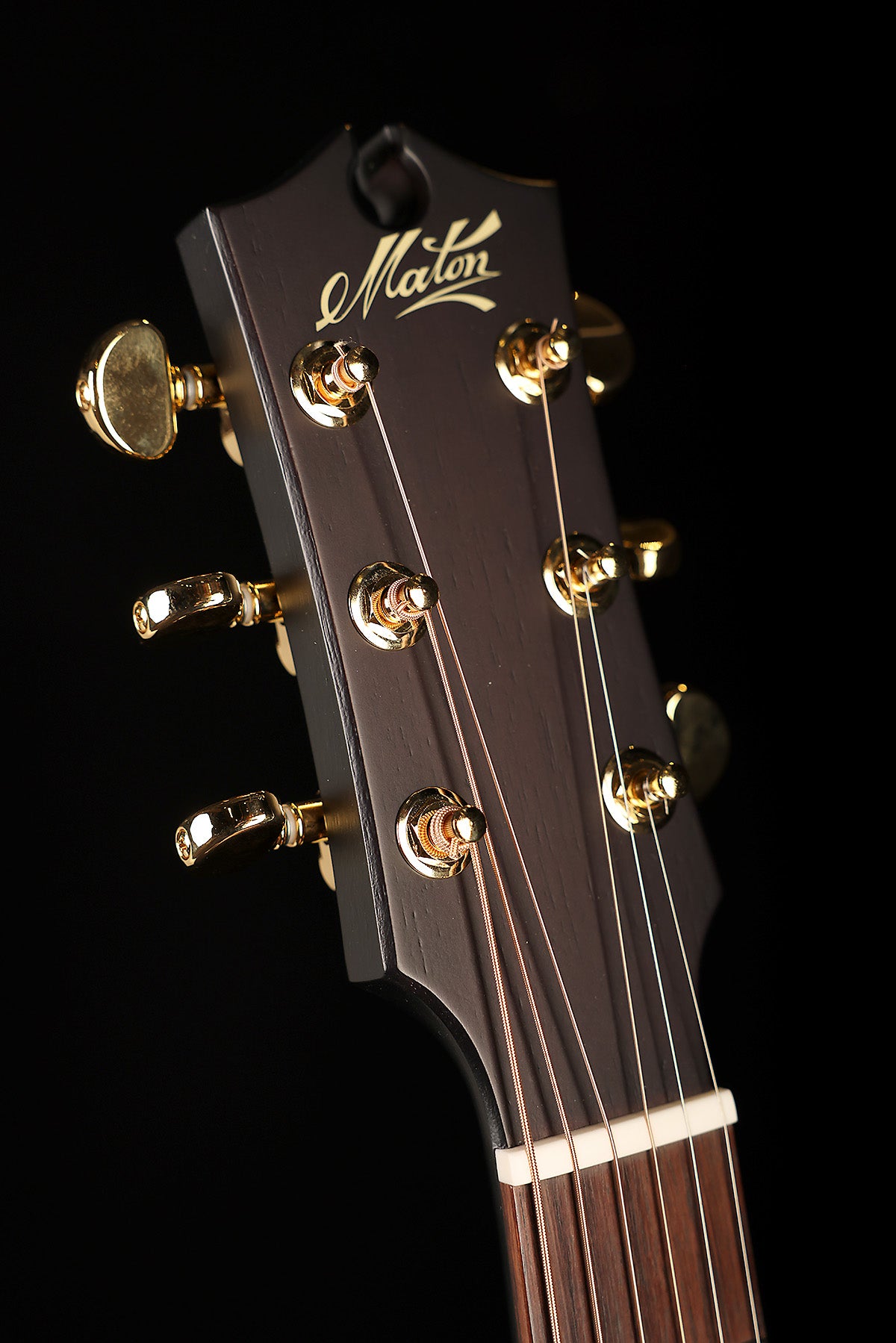 Maton EBG808C Nashville Custom 'Ghost Black' Acoustic Electric Guitar