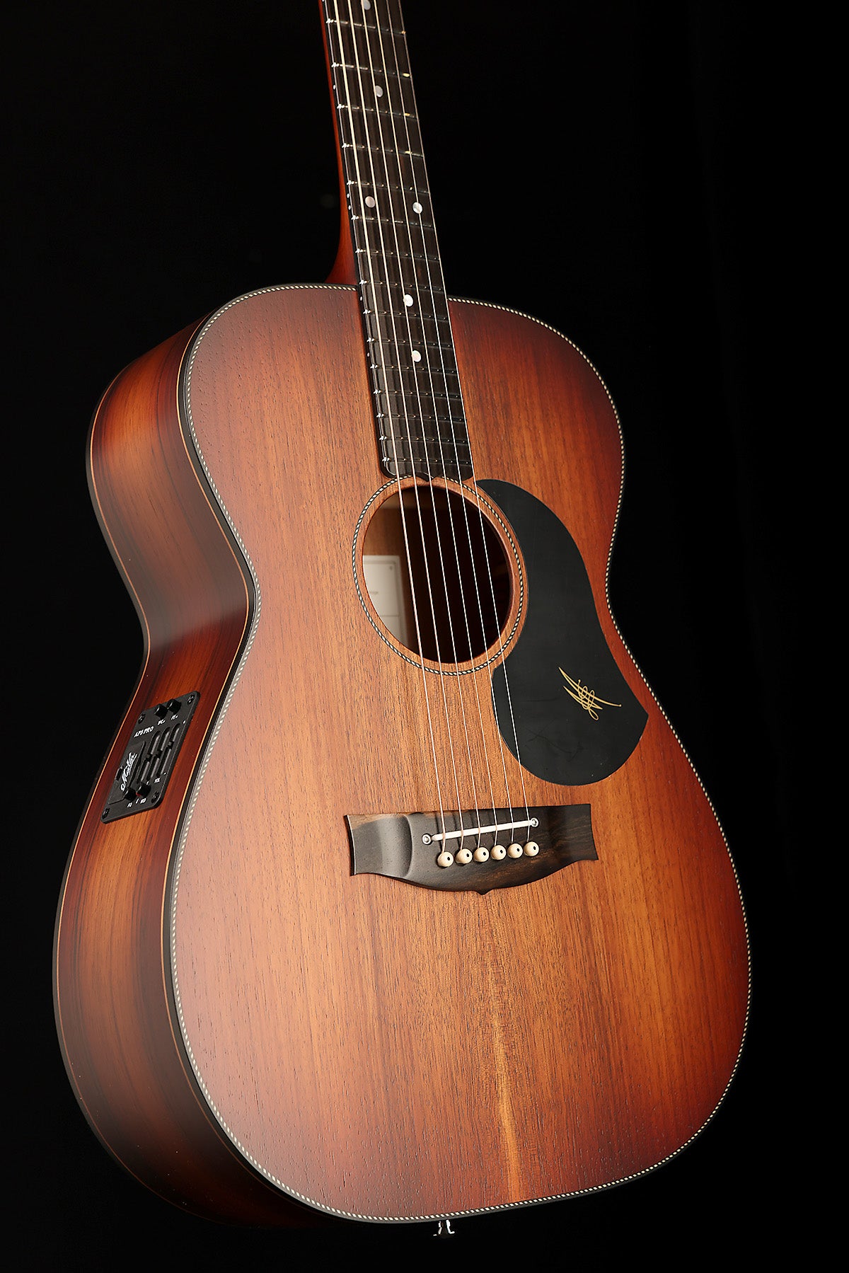 Maton EBW808 Blackwood Custom 'Wine Burst' Acoustic Electric Guitar