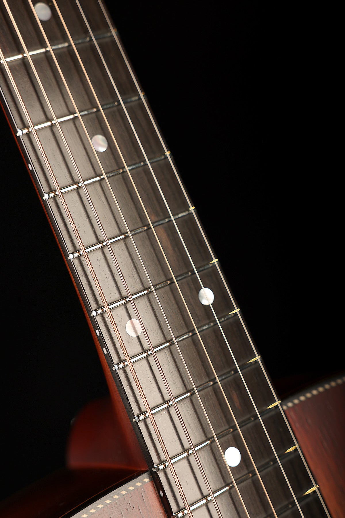 Maton EBW808 Blackwood Custom 'Wine Burst' Acoustic Electric Guitar