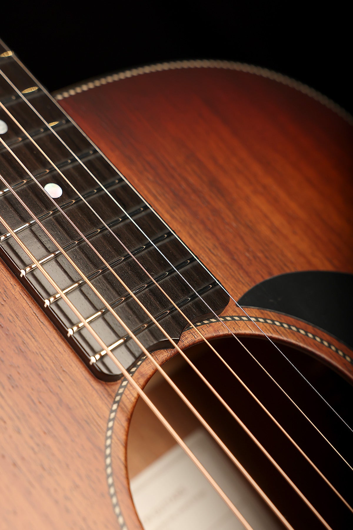 Maton EBW808 Blackwood Custom 'Wine Burst' Acoustic Electric Guitar
