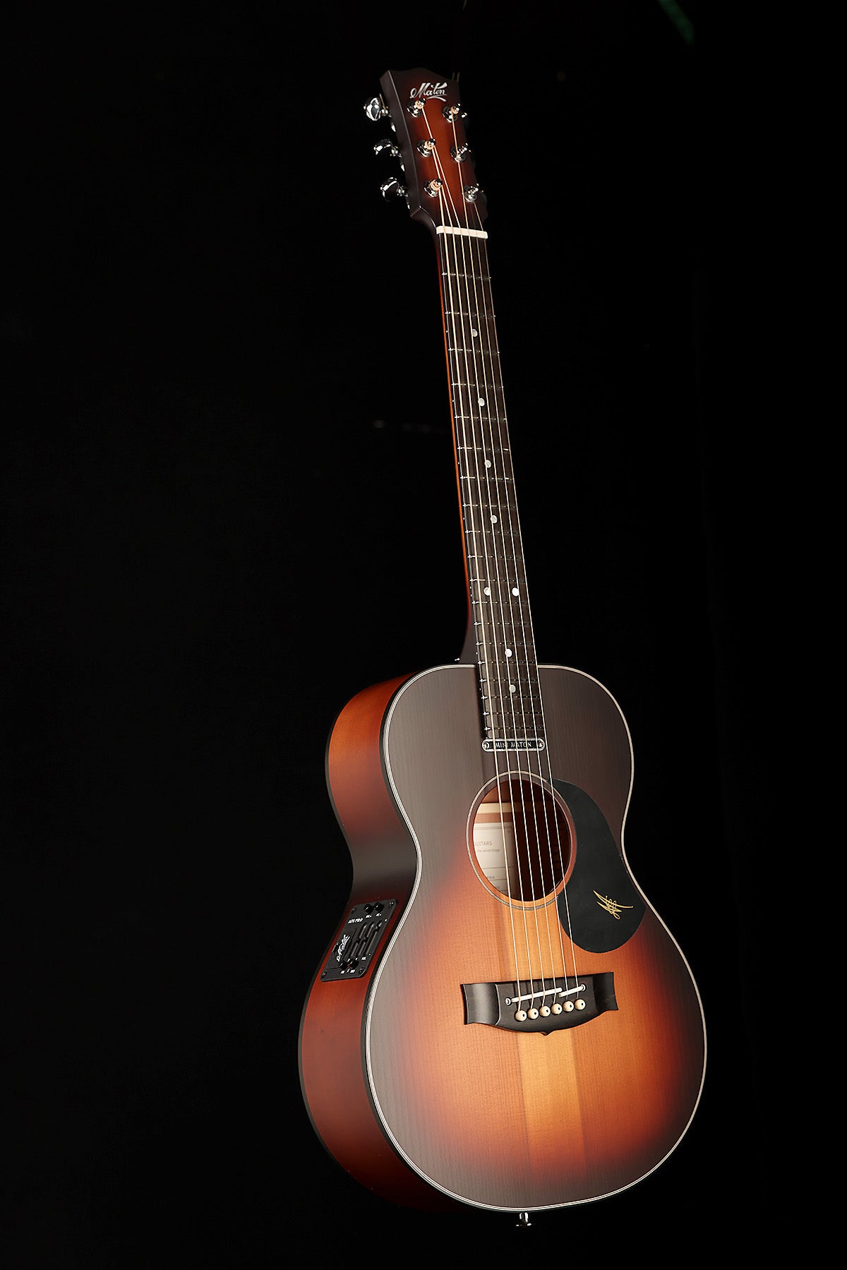 Maton Redwood Series RM-6 Custom Mini Maton 'Tobacco Sunburst' Acoustic Electric Guitar