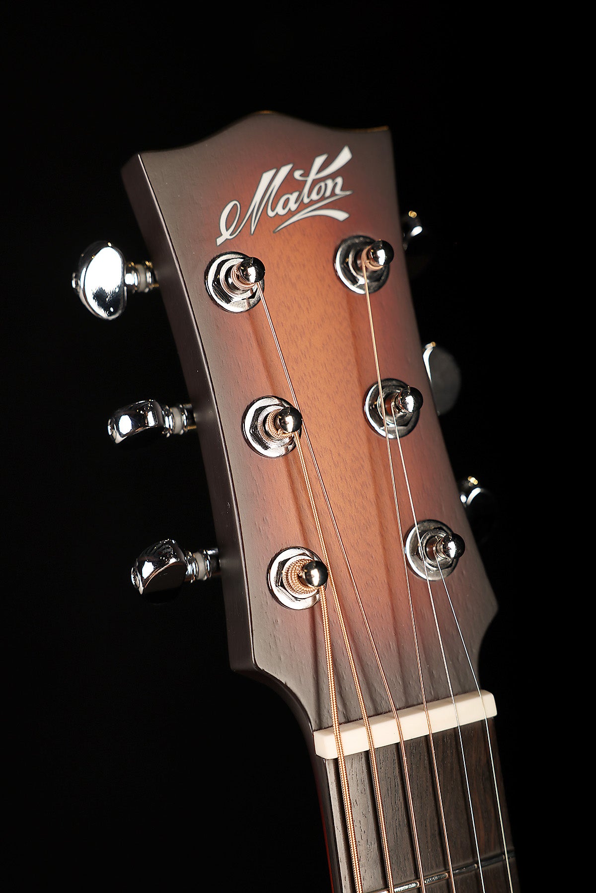 Maton Redwood Series RM-6 Custom Mini Maton 'Tobacco Sunburst' Acoustic Electric Guitar