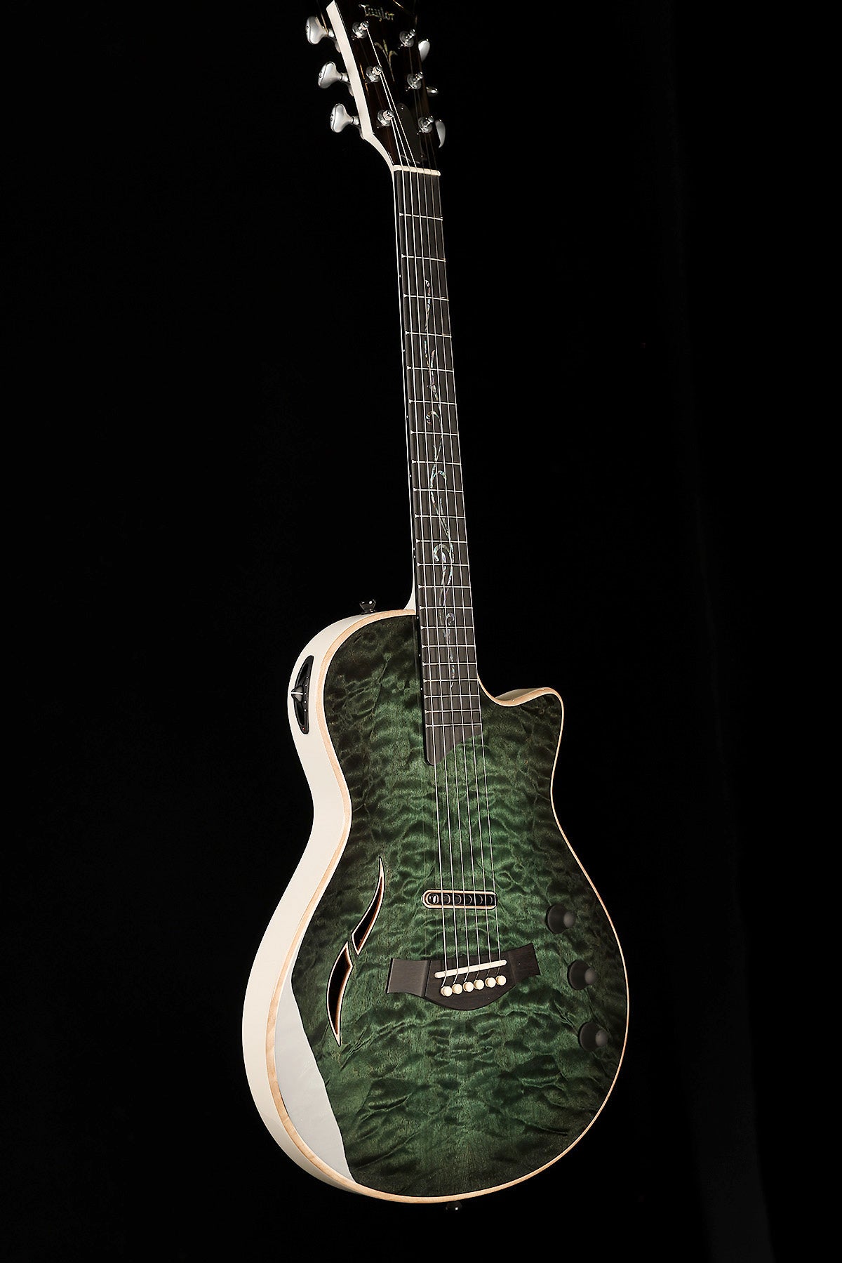 Taylor CT5z NAMM Custom Catch 'Juniper Green / Arctic White' Acoustic Electric Guitar