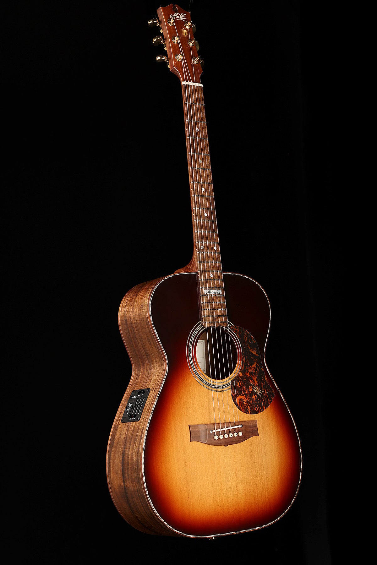 Maton EA808 'Australian' Custom 'Tobacco Sunburst' Acoustic Electric Guitar
