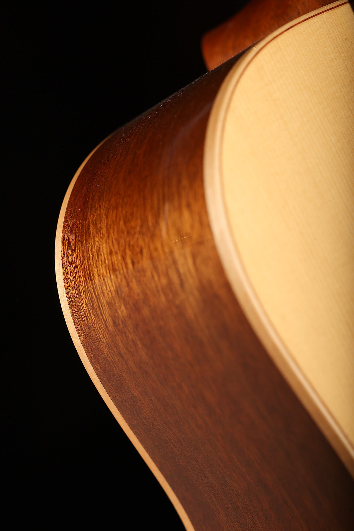 Joe Gallacher Dreadnought 'Carpathian Spruce / Old Growth Reclaimed Mahogany' Preowned