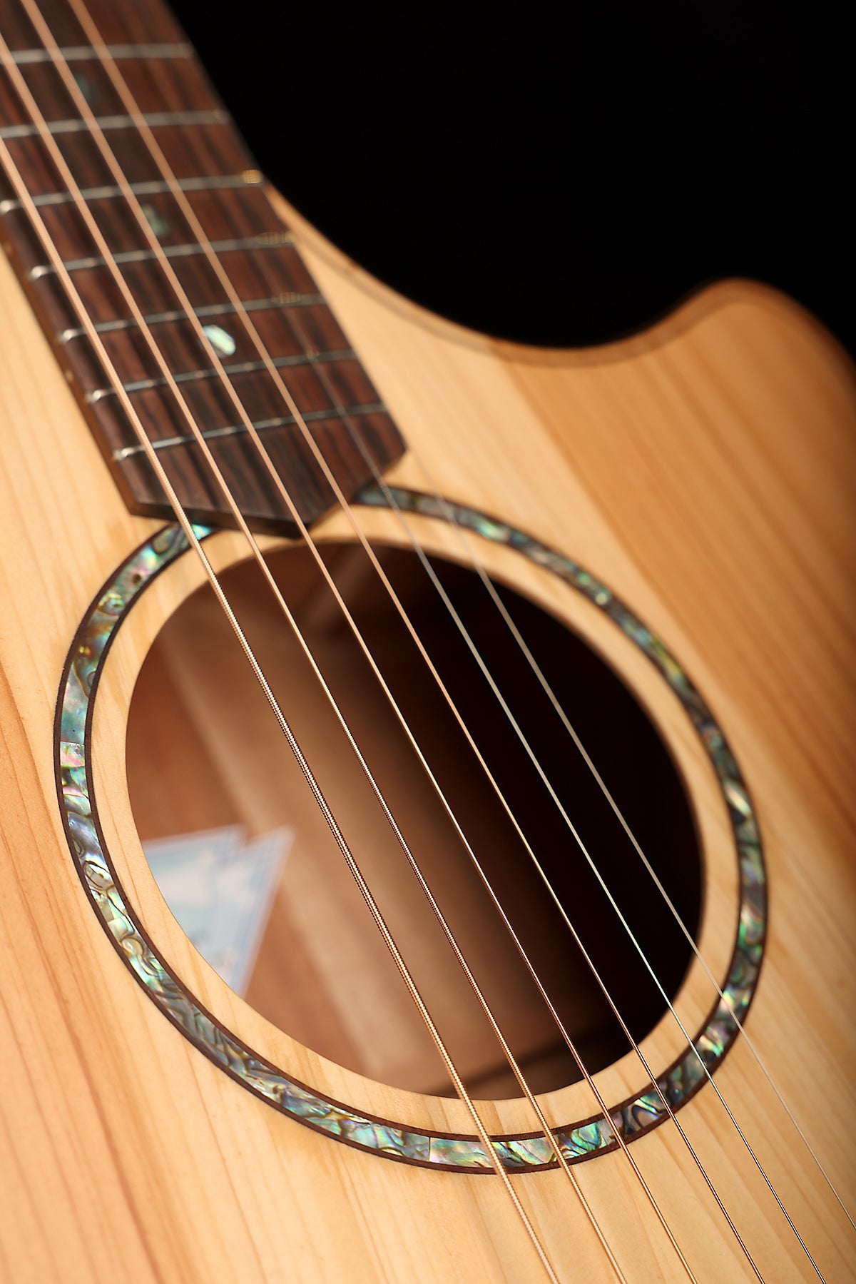 Cole Clark CCAN2EC-LTD Angel 'Himalayan Cedar / African Mahogany' Acoustic Electric Guitar
