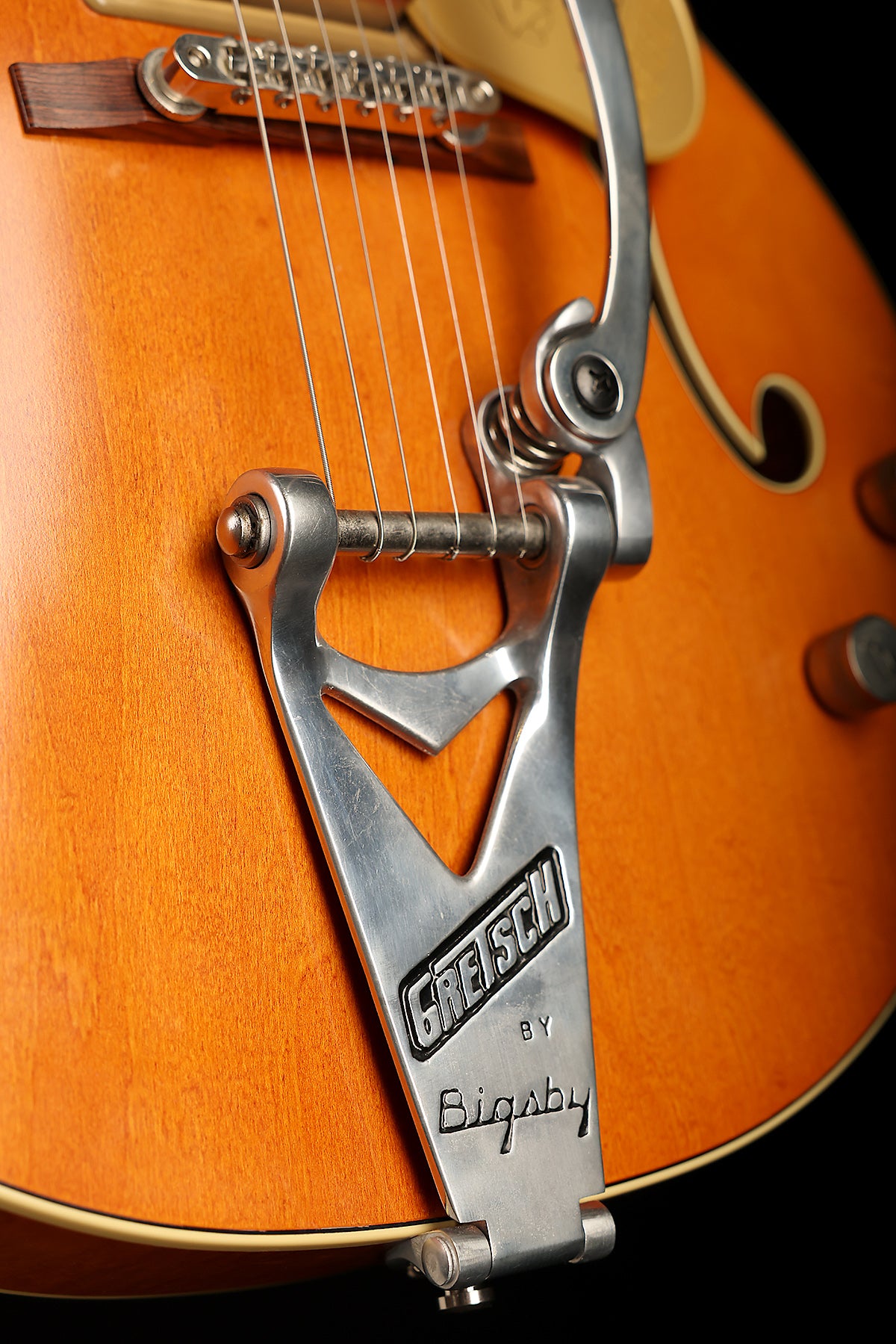 Gretsch G6120T Brian Setzer Signature Nashville '59 'Smoke Orange' Preowned 2022