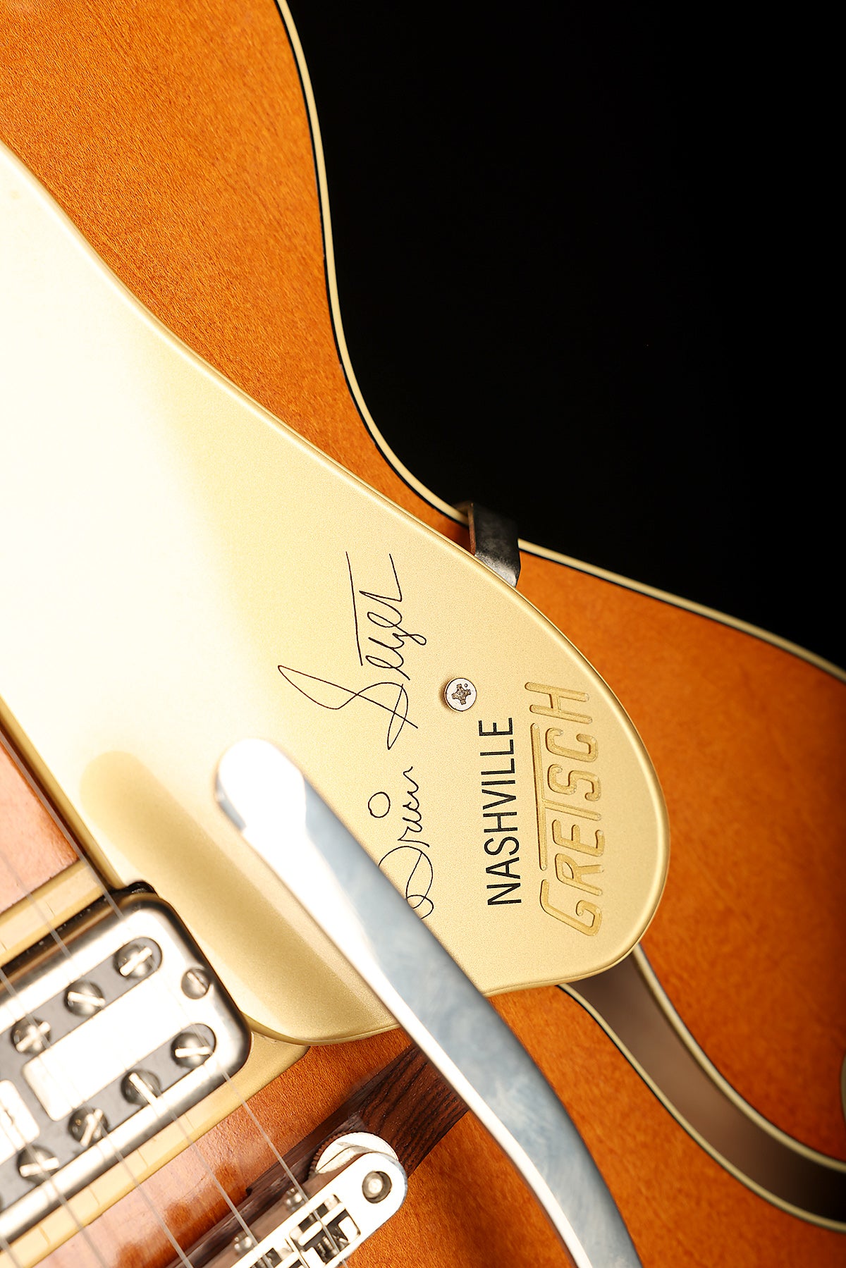 Gretsch G6120T Brian Setzer Signature Nashville '59 'Smoke Orange' Preowned 2022
