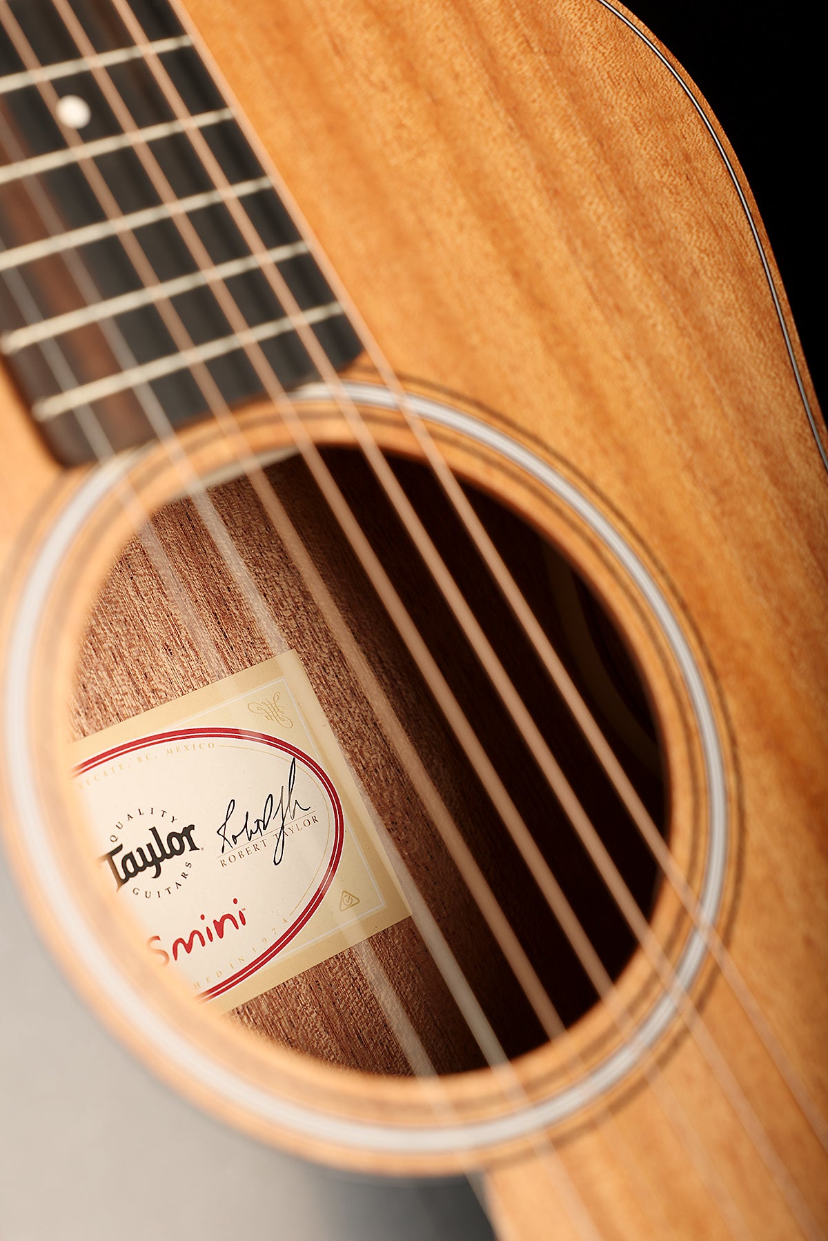 Taylor GS Mini Mahogany Left-Handed Acoustic Electric Guitar