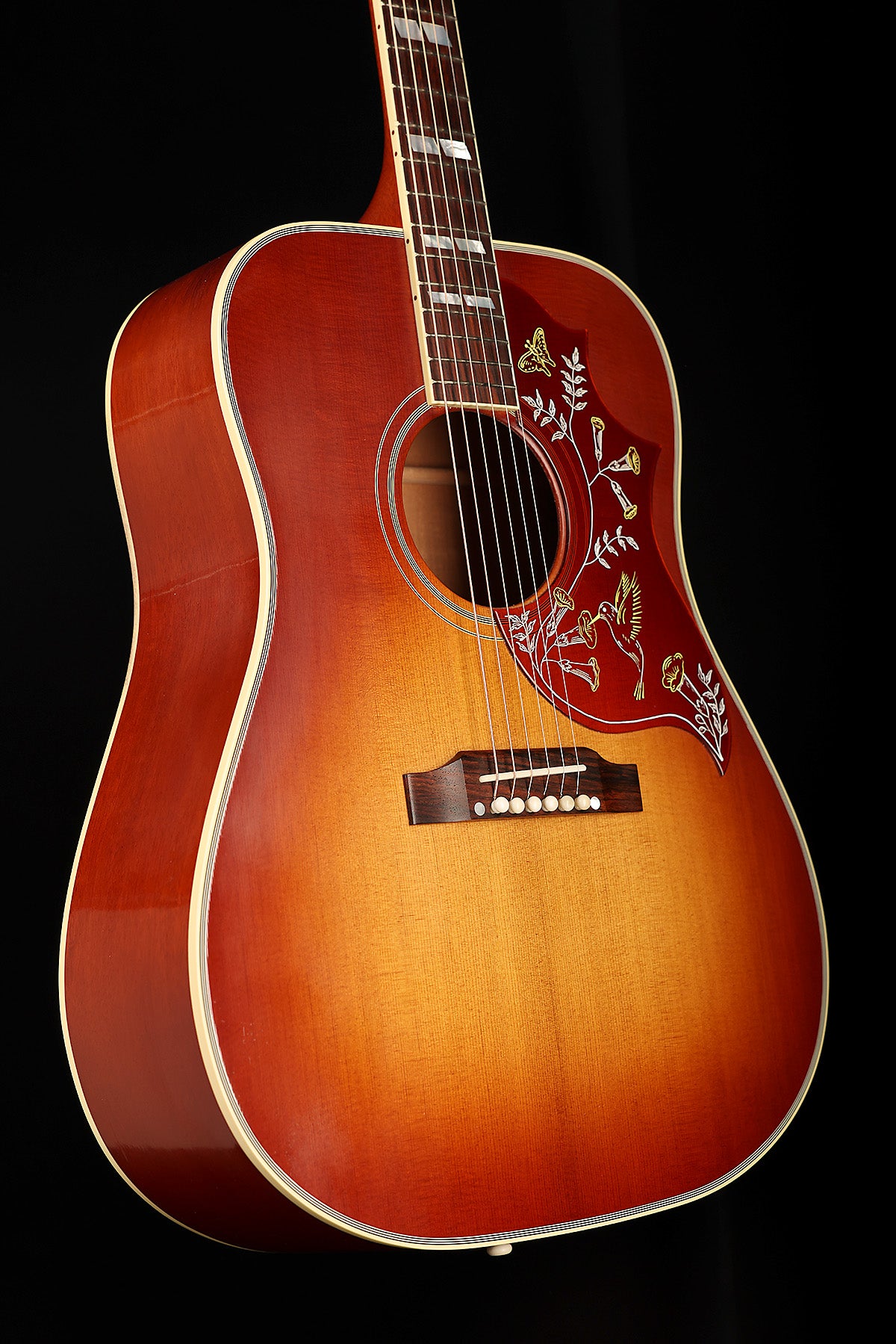 Gibson 1960 Hummingbird Fixed Bridge 'Heritage Cherry' Preowned 2023