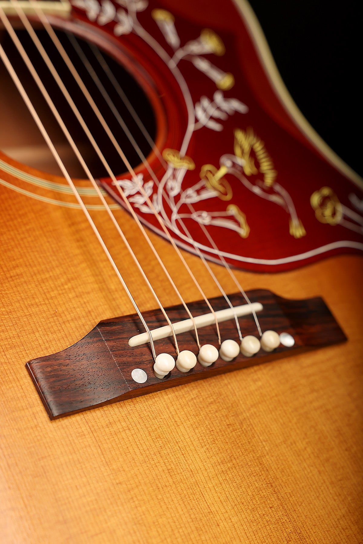 Gibson 1960 Hummingbird Fixed Bridge 'Heritage Cherry' Preowned 2023