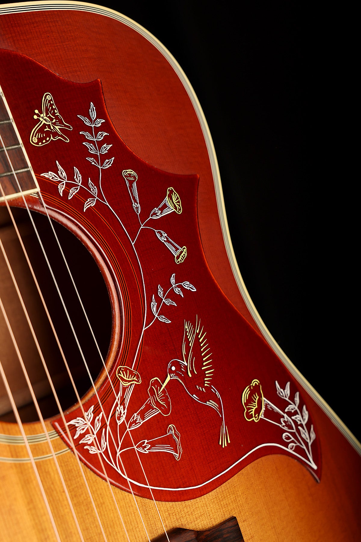 Gibson 1960 Hummingbird Fixed Bridge 'Heritage Cherry' Preowned 2023
