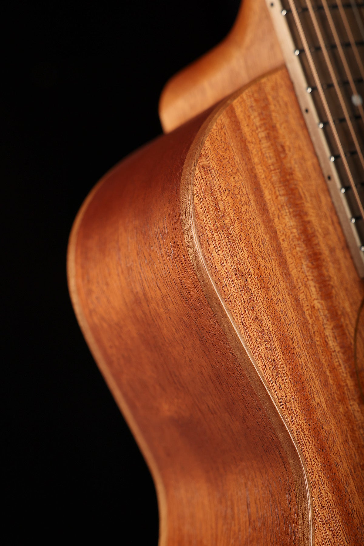 Cole Clark CCSP1E Studio Parlour 'All Mahogany' Acoustic Electric Guitar
