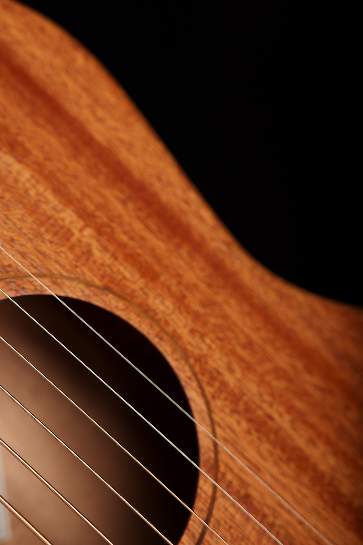 Cole Clark CCSP1E Studio Parlour 'All Mahogany' Acoustic Electric Guitar