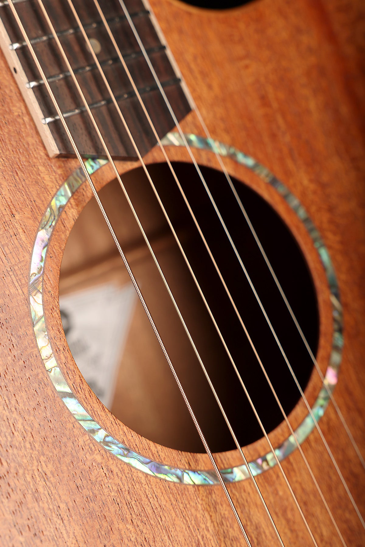 Cole Clark Studio SFL1EC-MMAH 'African Mahogany' Acoustic Electric Guitar