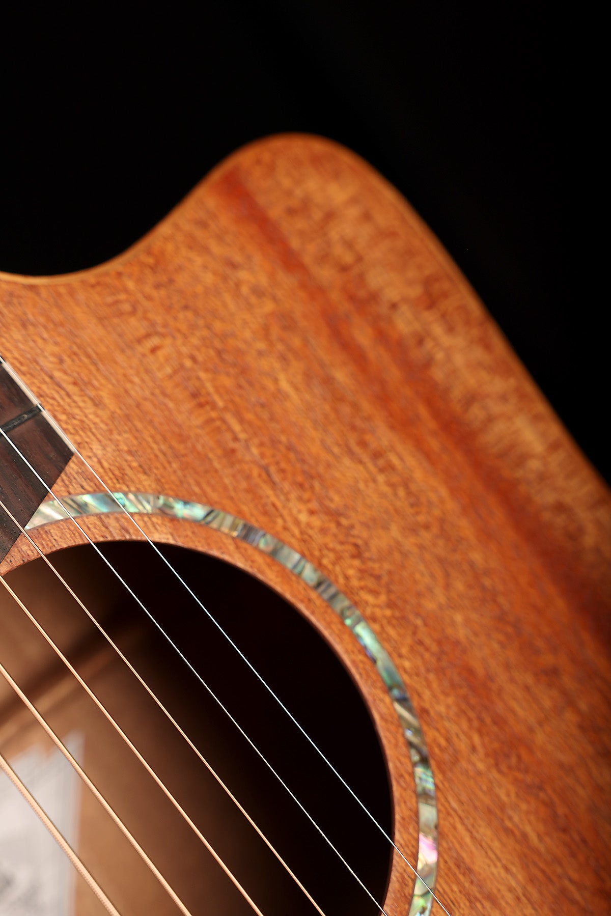 Cole Clark Studio SFL1EC-MMAH 'African Mahogany' Acoustic Electric Guitar
