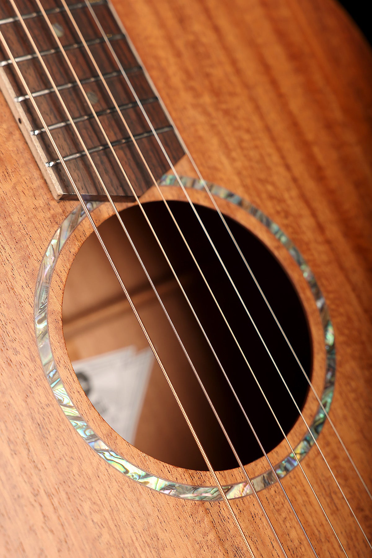 Cole Clark Studio SFL1-MMAH 'African Mahogany' Acoustic Guitar