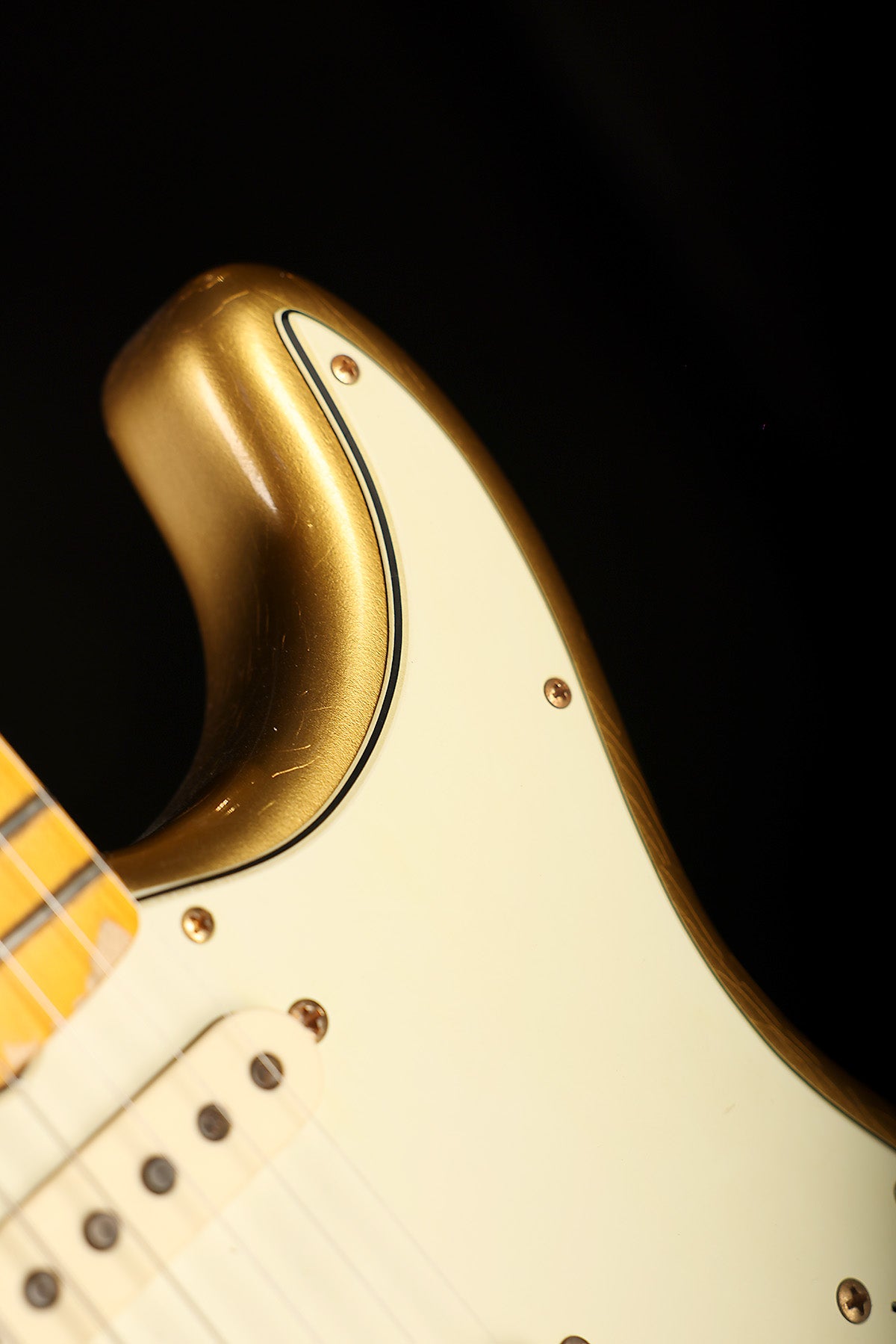 Fender Custom Shop Limited 1962 Stratocaster Journeyman Relic 'Aztec Gold' Preowned 2021