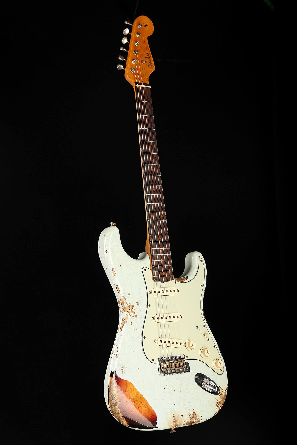 Fender Custom Shop 2018 NAMM Limited 1962 Stratocaster Heavy Relic 'Sonic Blue over 3-Colour Sunburst' Preowned 2018