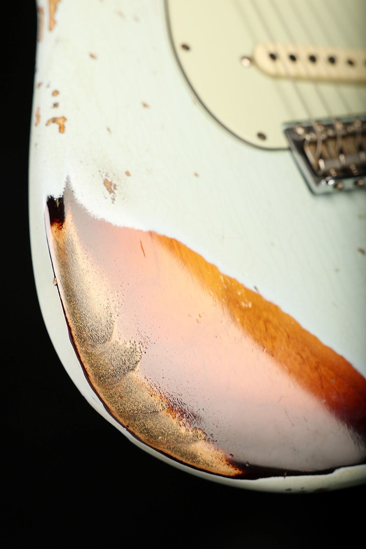 Fender Custom Shop 2018 NAMM Limited 1962 Stratocaster Heavy Relic 'Sonic Blue over 3-Colour Sunburst' Preowned 2018