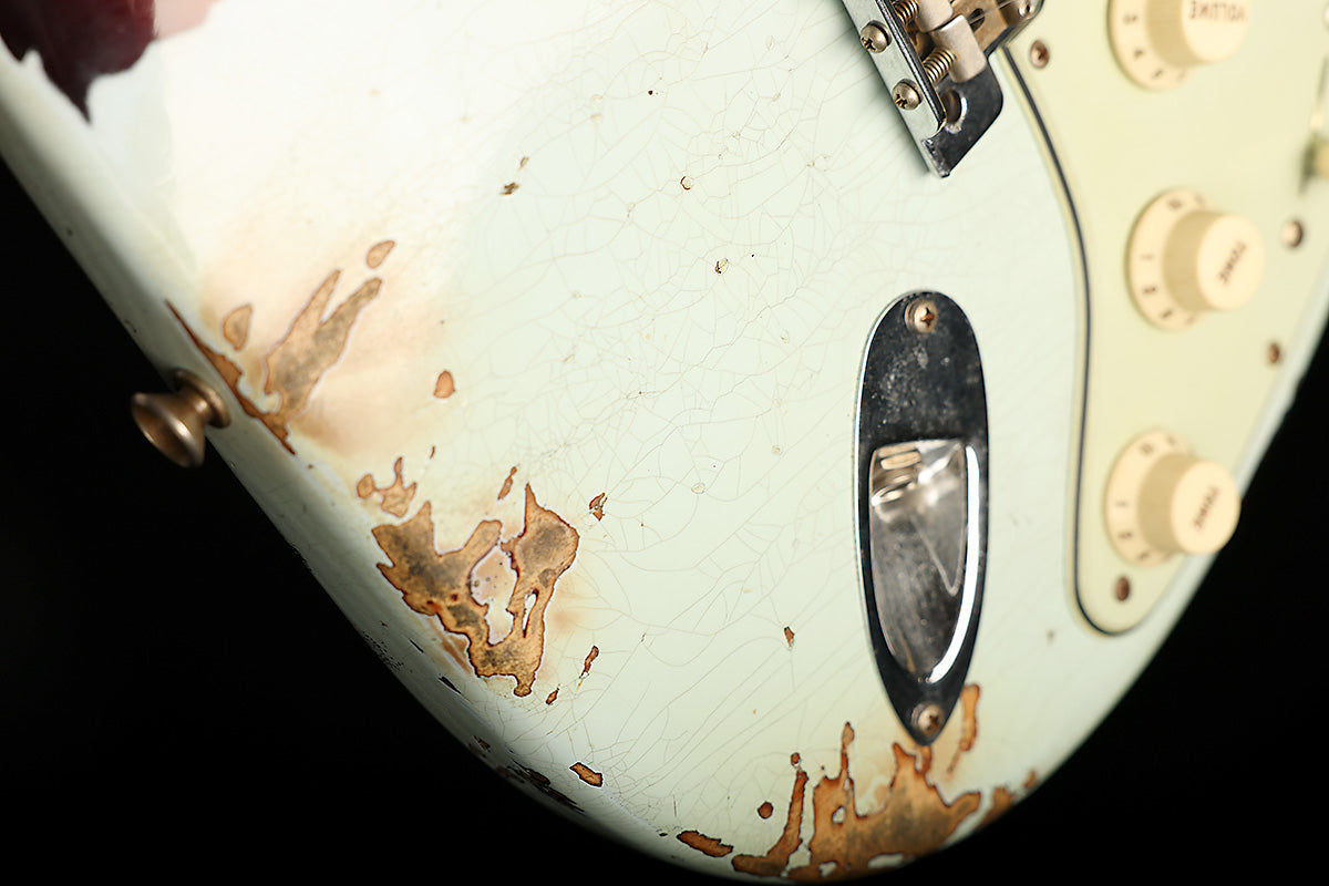 Fender Custom Shop 2018 NAMM Limited 1962 Stratocaster Heavy Relic 'Sonic Blue over 3-Colour Sunburst' Preowned 2018