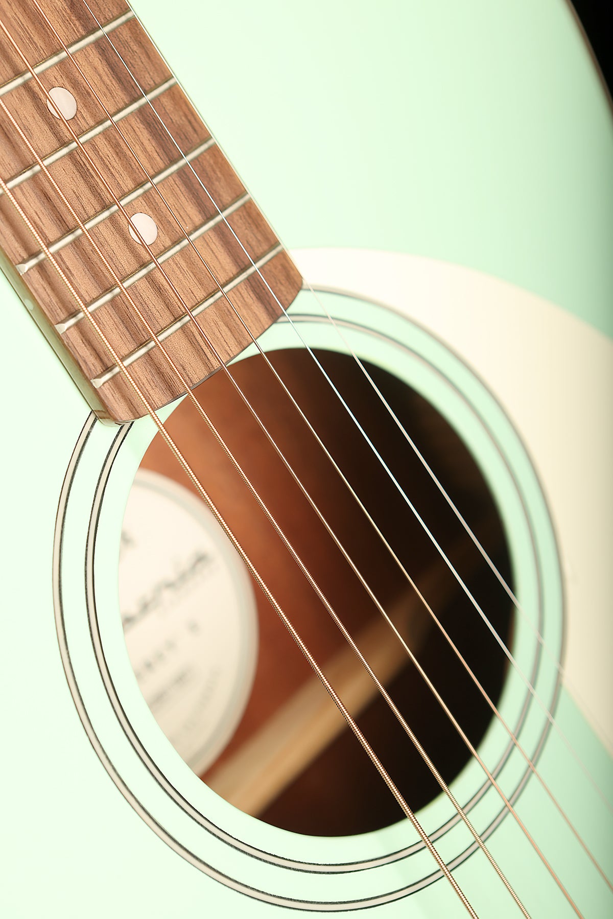 Fender California Standard Monterey E ‘Surf Green’ Acoustic Electric Guitar - Acoustic Centre Music Store, Melbourne Australia