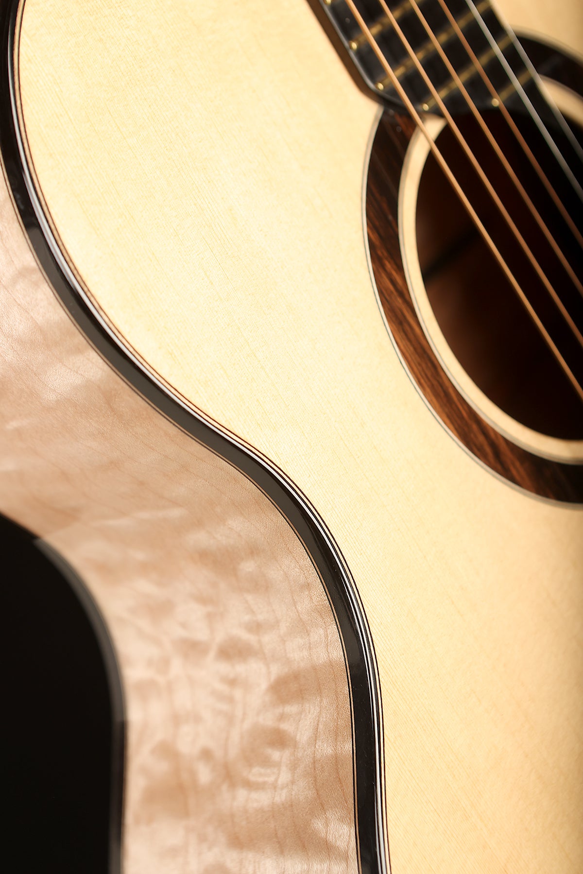 PG Guitars SJ &#39;Sitka Spruce / Quilted Maple&#39; Acoustic Guitar - Acoustic Centre Music Store, Melbourne Australia