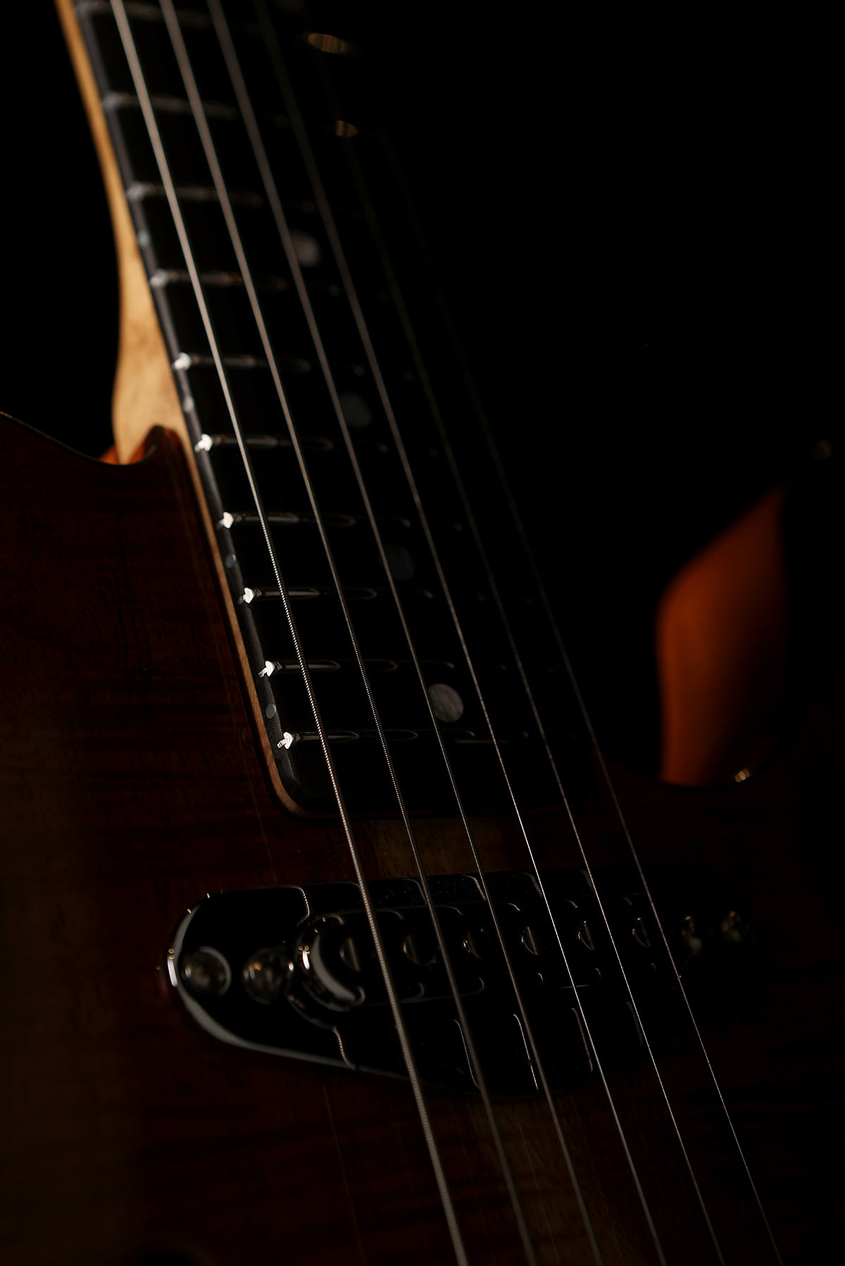 Cargill Custom Thinline Telecaster &#39;Figured Blackwood&#39; Preowned 2024 - Acoustic Centre Music Store, Melbourne Australia