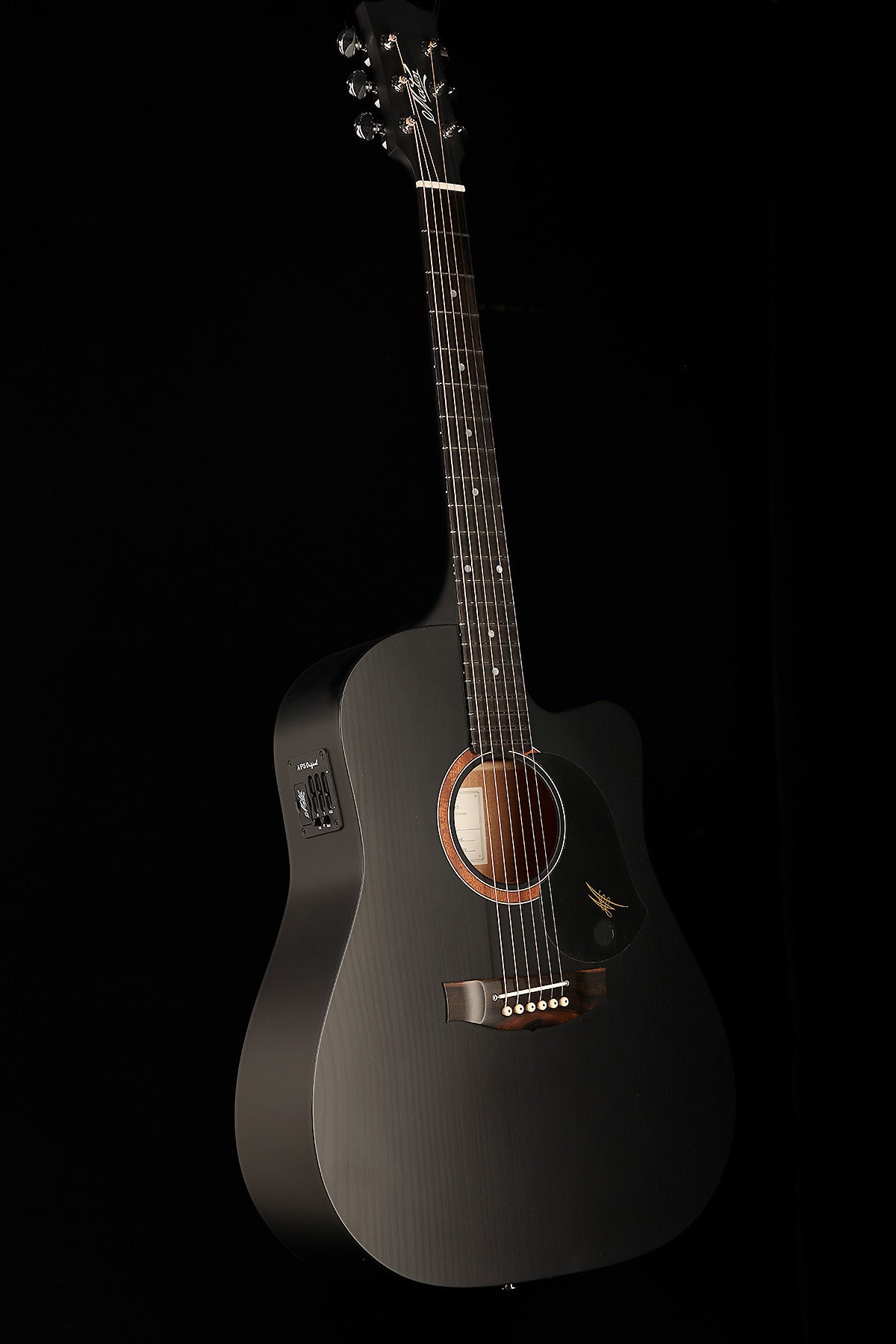 Maton SRS60C Custom 'Satin Black' Acoustic Electric Guitar